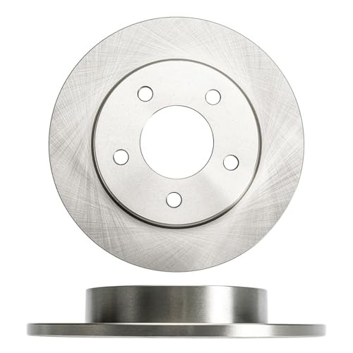 10.43in Rear Disc Brake Rotors Pair Rear-31365 10.43in-5-9mm Solid Disc
