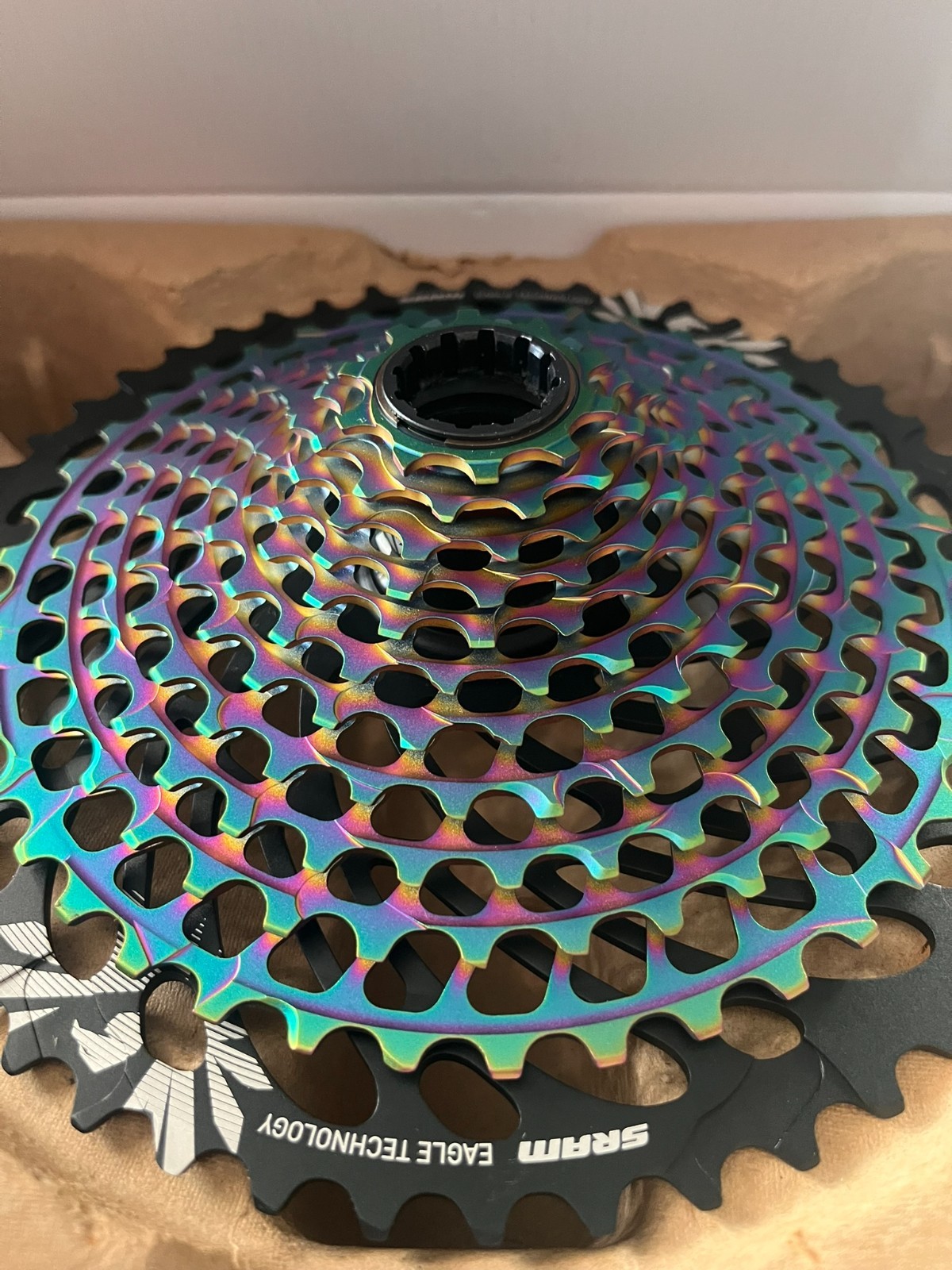 SRAM XX1 Eagle AXS XG-1299 Cassette – 12-Speed, 10-50t, Rainbow, For XD Driver