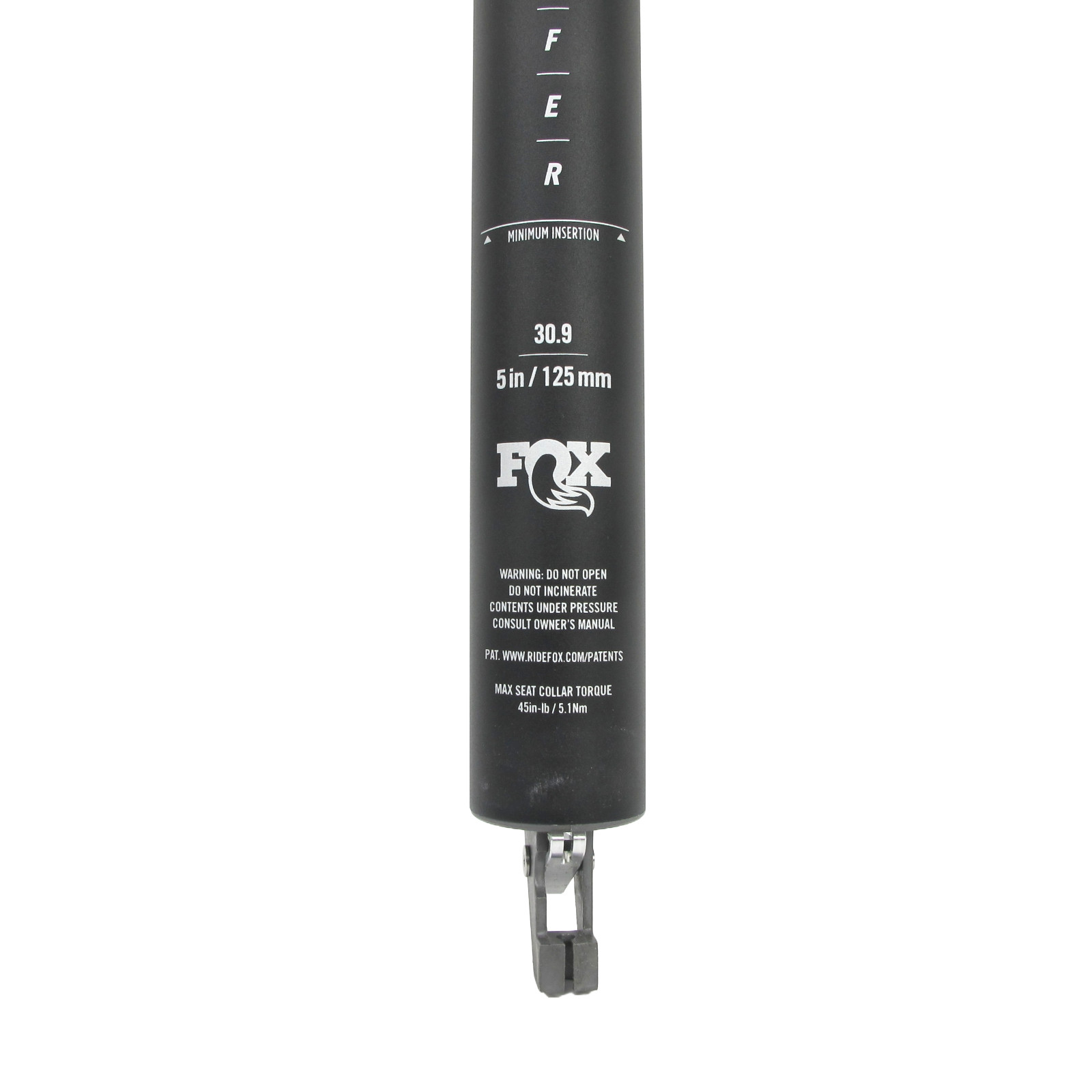 FOX Transfer 30.9 125mm Performance Elite Dropper Seatpost Internal $299 MSRP