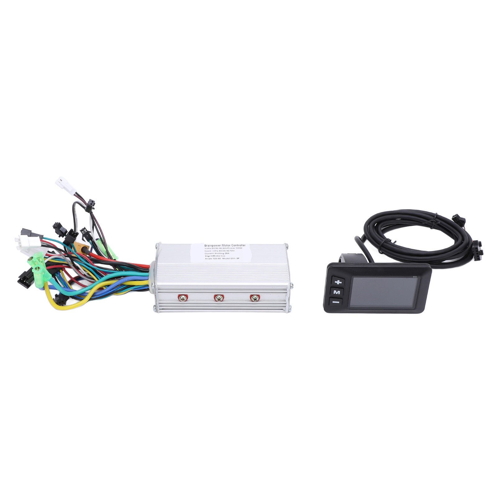 36V 48V 60V 500W 28A Sine Wave 3 Mode 5530 Brushless Controller G51 LCD Dis CDJK
