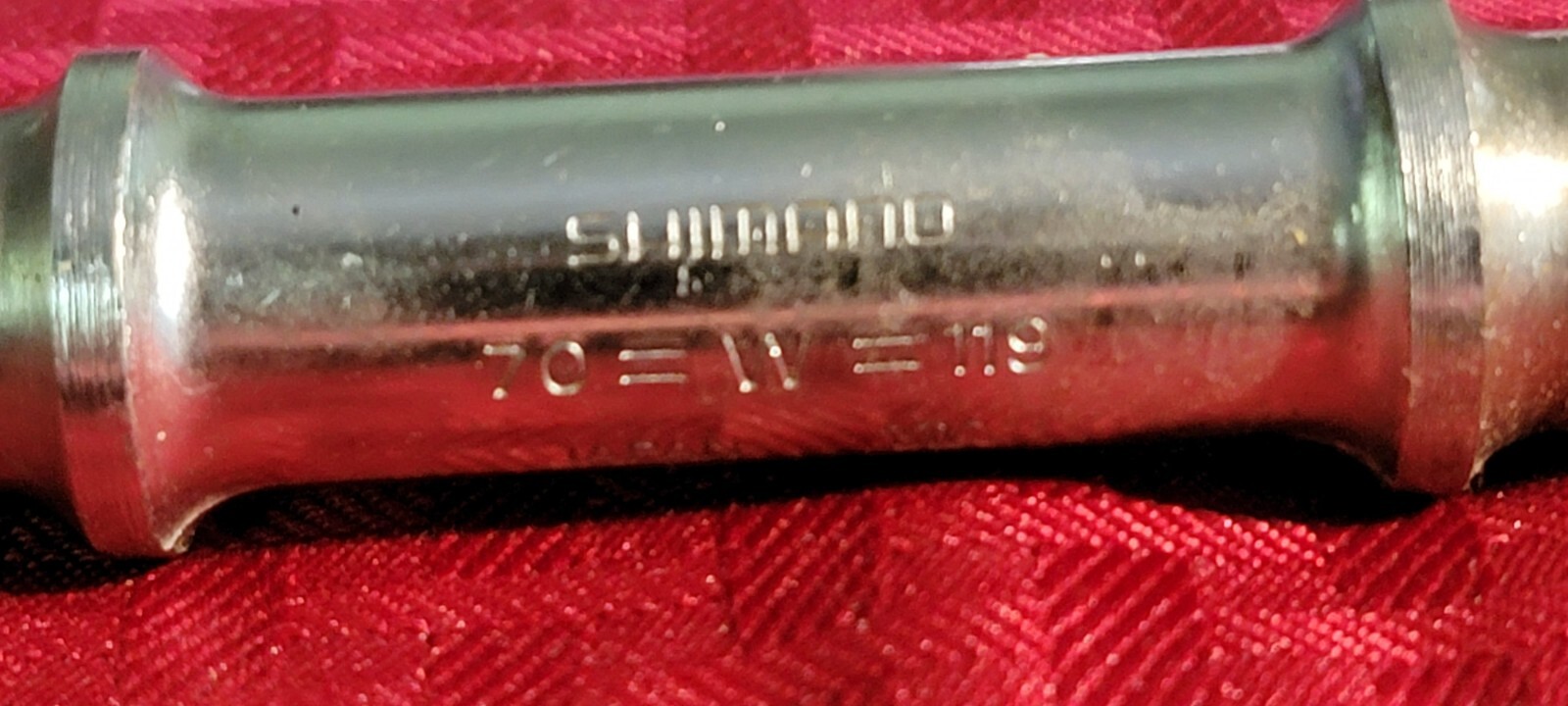 Shimano 600EX ITA Bottom Bracket (BB) Spindle 70 X 119 D-5LL Vintage