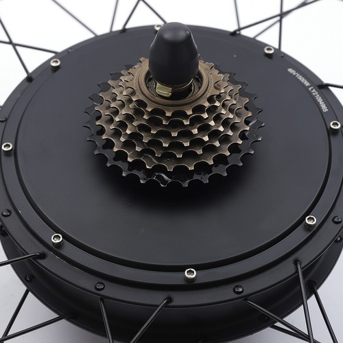26″ Rear Hub Motor LCD E-Bike Electric Bicycle Conversion Kit Fat Tire 48V 1500W