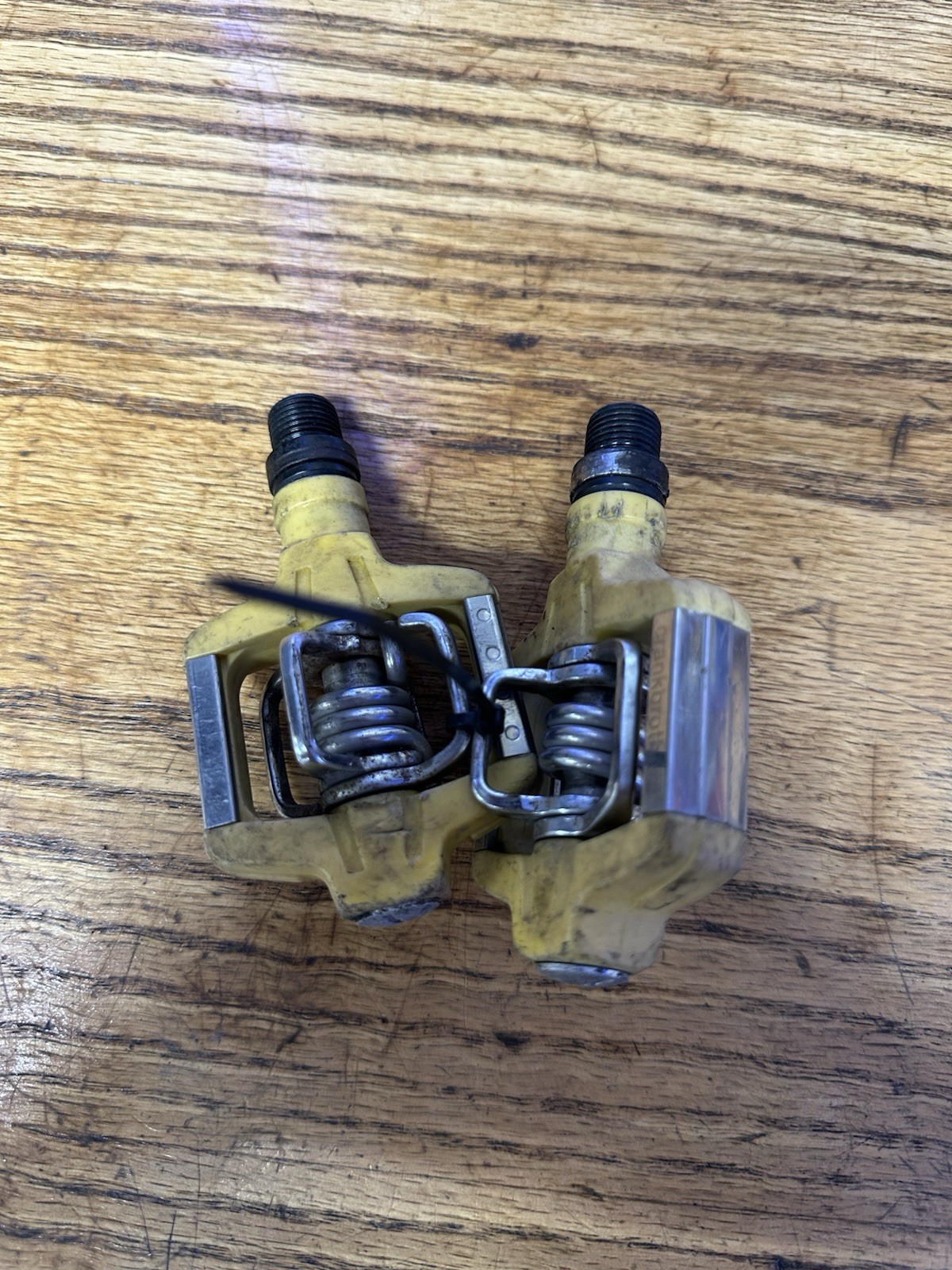 Crankbrothers Candy C Mountain Bike Clipless Pedals Yellow