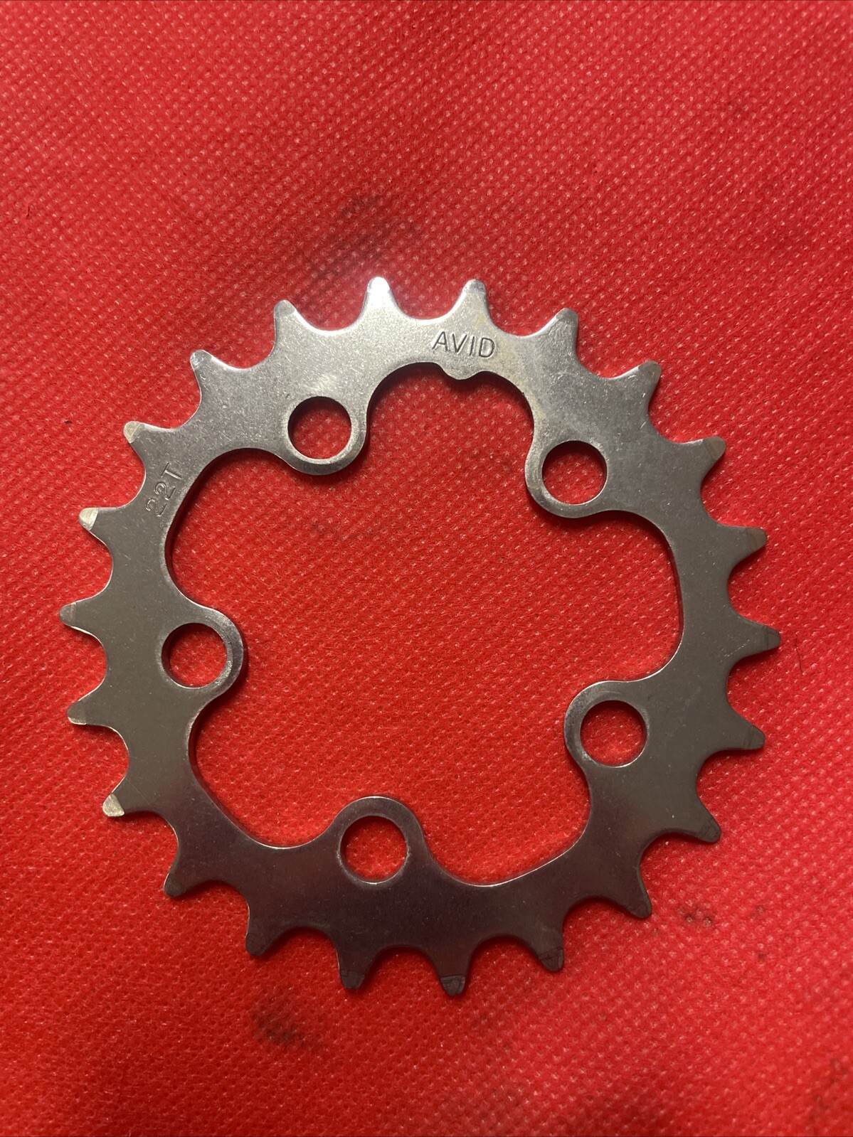 Avid 22T Steel Chainring 58mm BCD Compact NOS Vintage MTB 7/8 speed NOS Pre SRAM