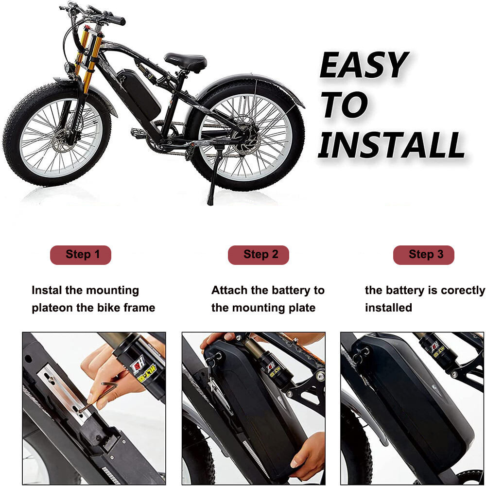 48V 30Ah Hailong E-bike Battery 200W-1500W Electric Bike Motor Lithium Batterys