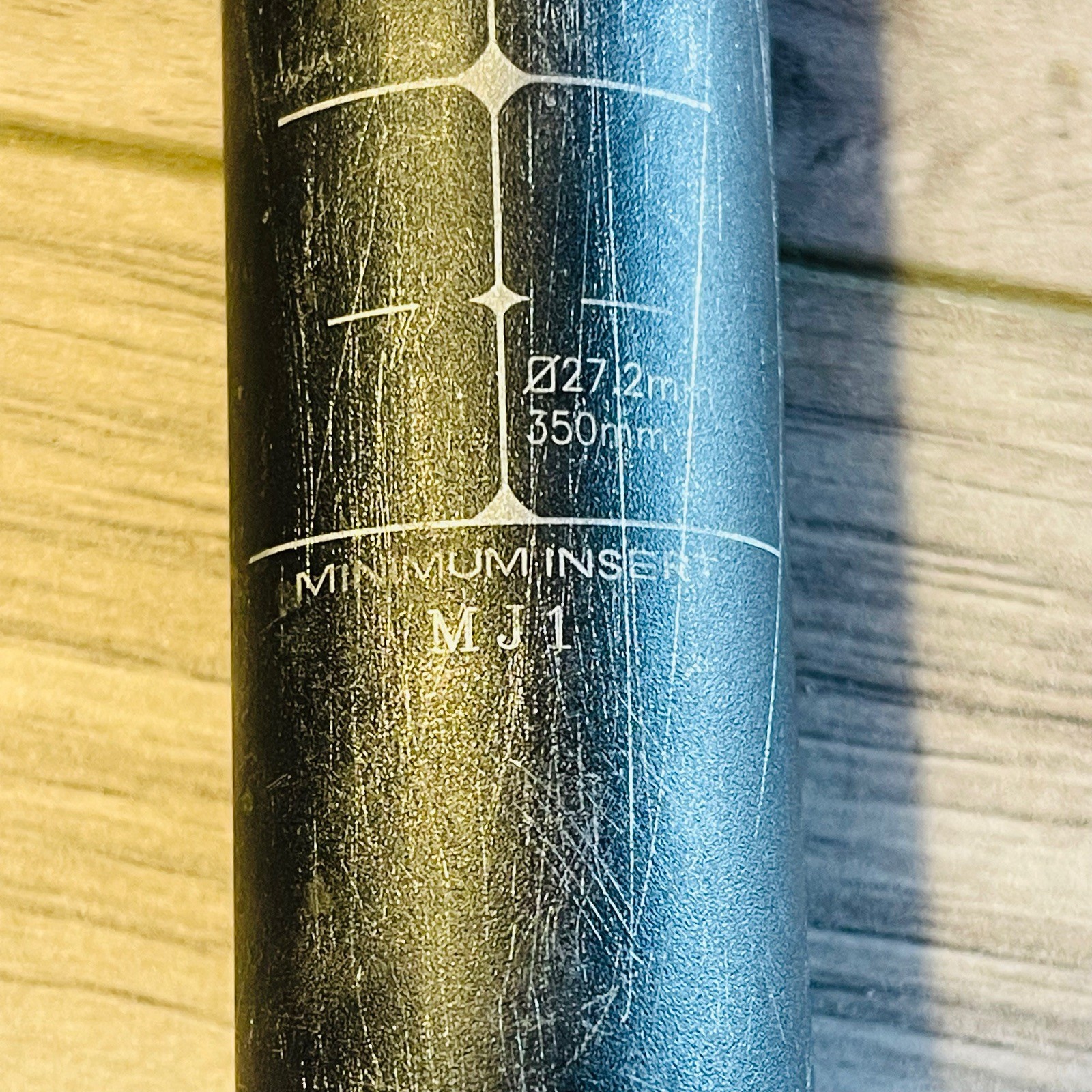 Shimano Pro Vibe 7S Seatpost 27.2 x 350 Black for Round 7×7 Rails