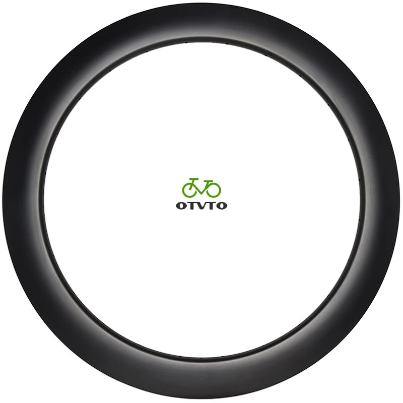 700C Carbon Road Bike Rim 50 55 28mm Clincher Tubeless Disc V-Brake 16-32Hole
