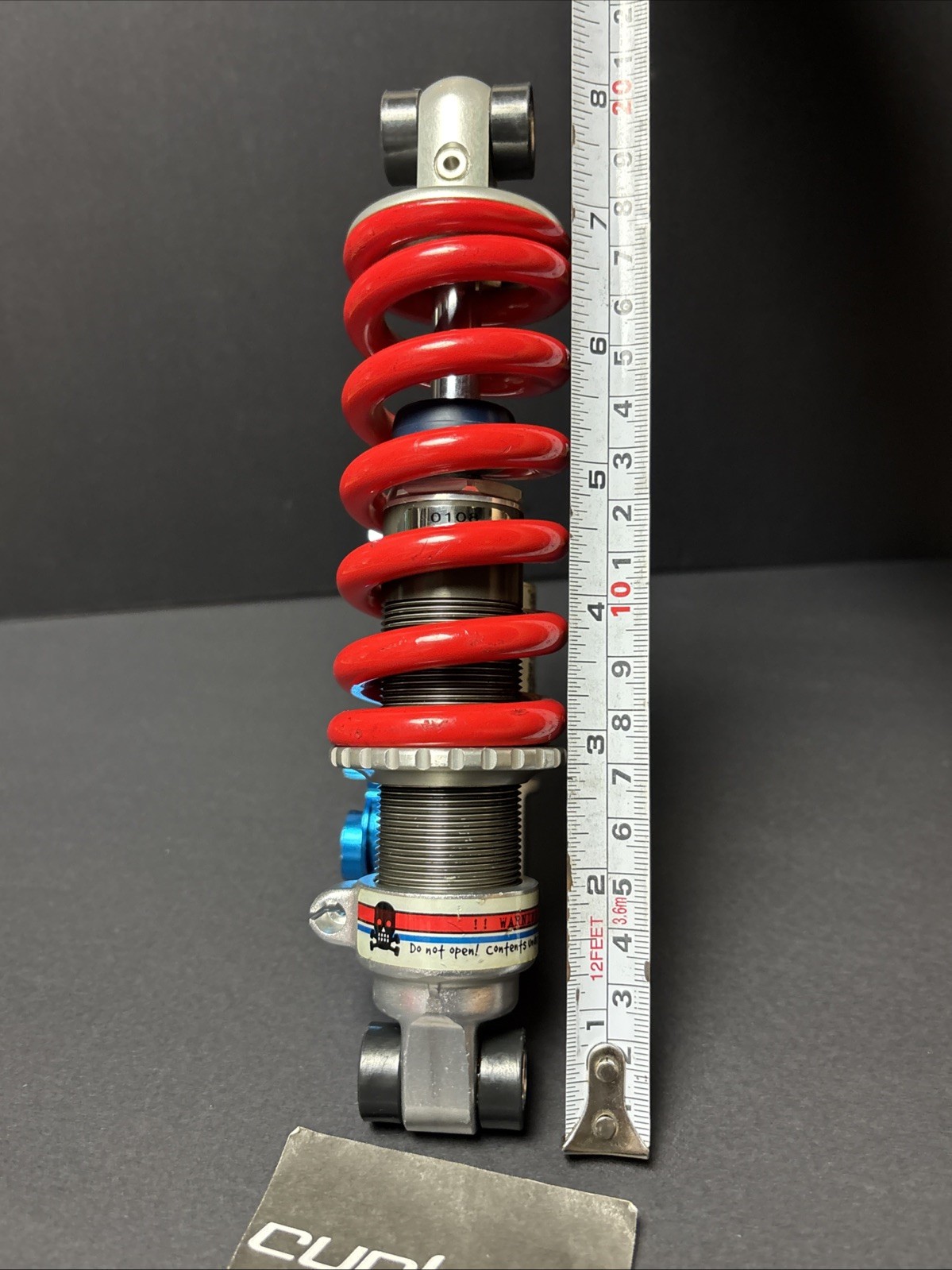 NOS DNM Burner ST-12RC 750Lbs Downhill Mountain Bike Rear Shock Mtb Suspension