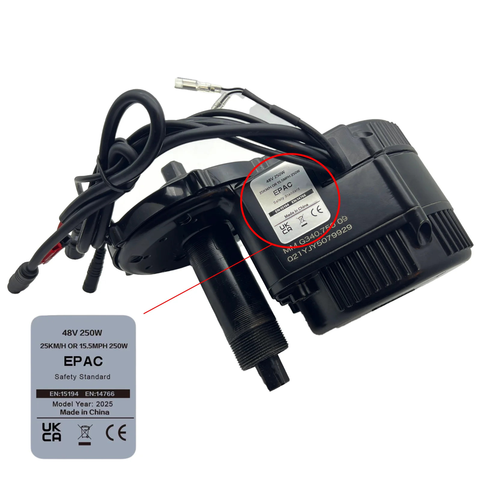 Ebike Modification Kit Stickers,36V 48V 250W Electric Bike Lable,Compataible for