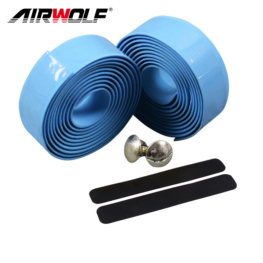 2 PCS Road Bike Handlebar Tape Bicycle Drop Bar Wrap Outdoor Sports Non-slip