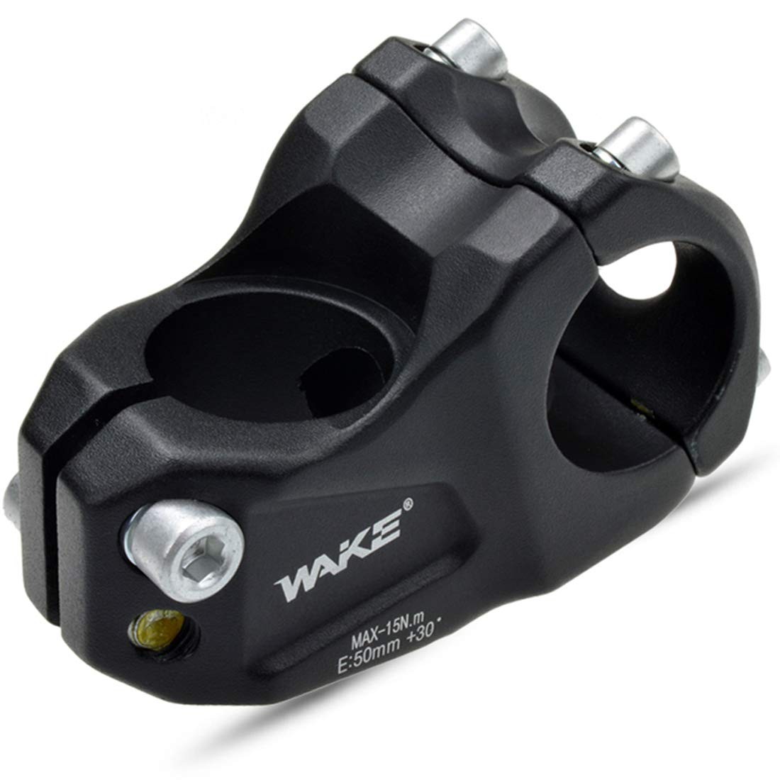 MTB Stem Mountain Bike 31.8 50mm 30 Degree Short Handlebar Black