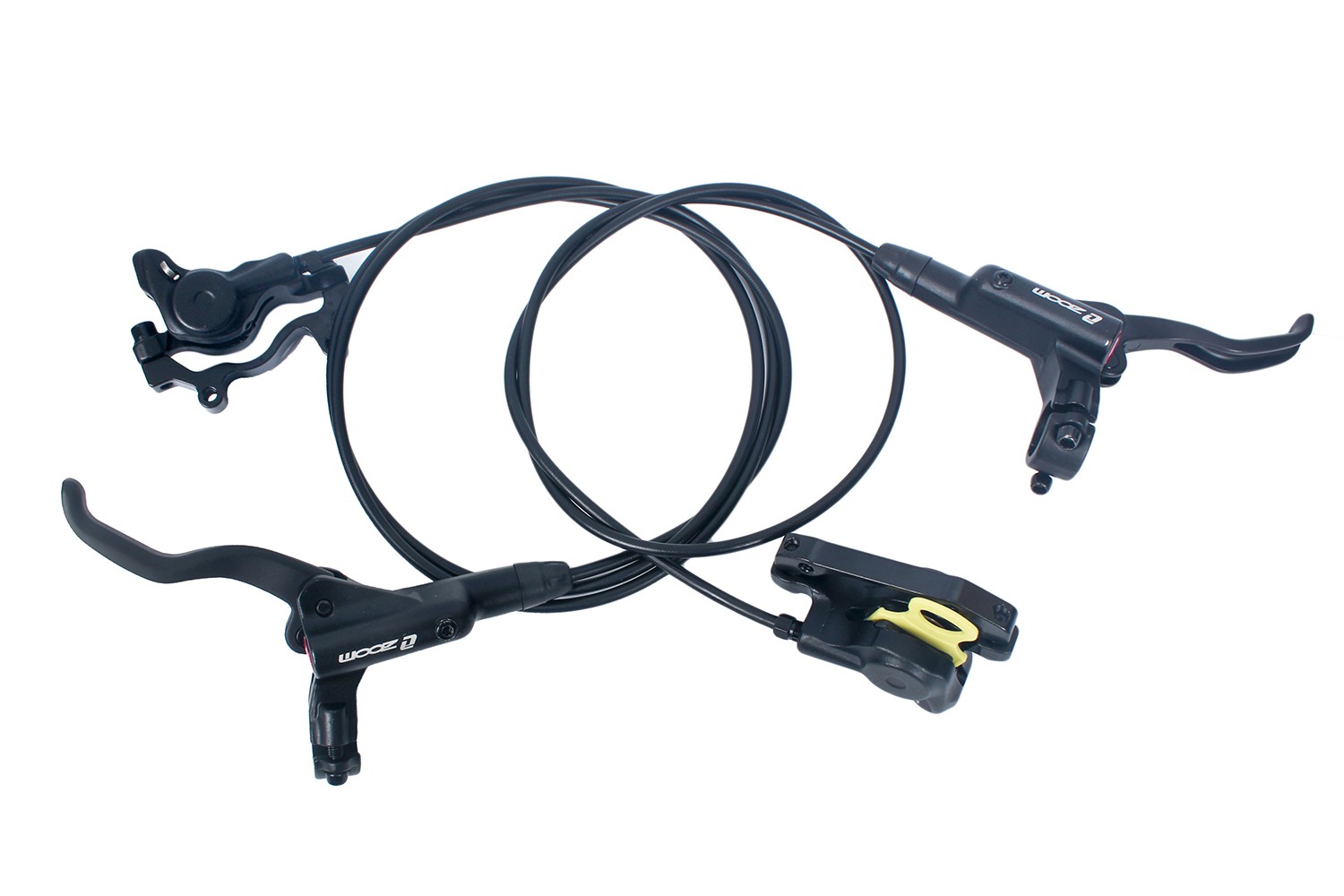 Multi-Color ZOOM HB875 Hydraulic Disc Brakes Set Left-Front Right-Rear MTB Bike