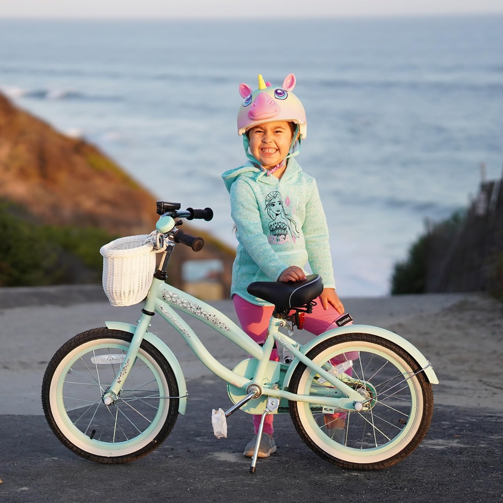 Joystar 12 Inch Kids Bike Training Wheels For Ages 2-4 Years Old Girls Toddler