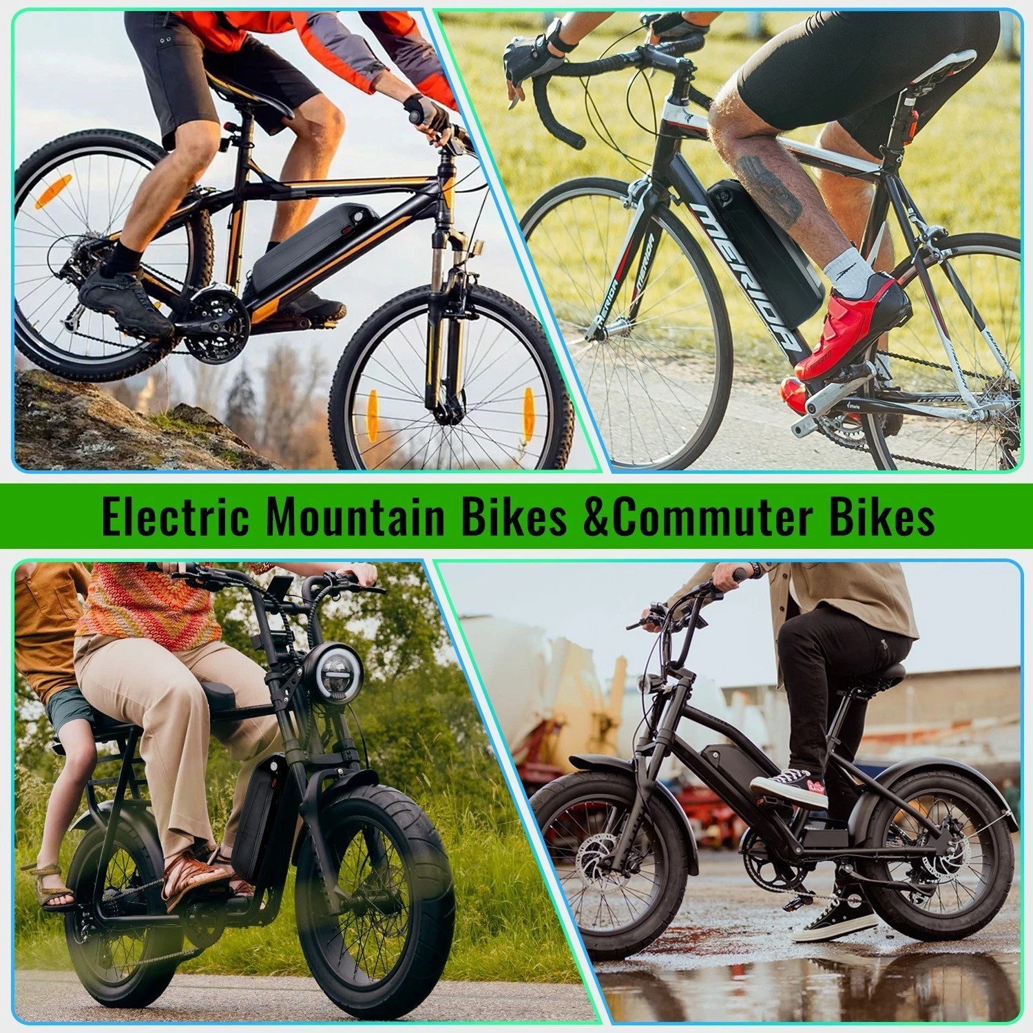 Electric Bike lithium Battery 36V 20Ah Battery for electric bicycle 1200W Motor