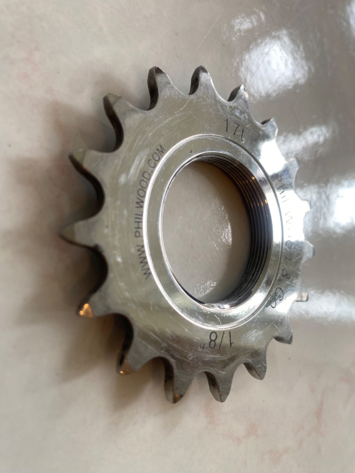 Phil Wood & Co 1/8″ 17t Track Cog