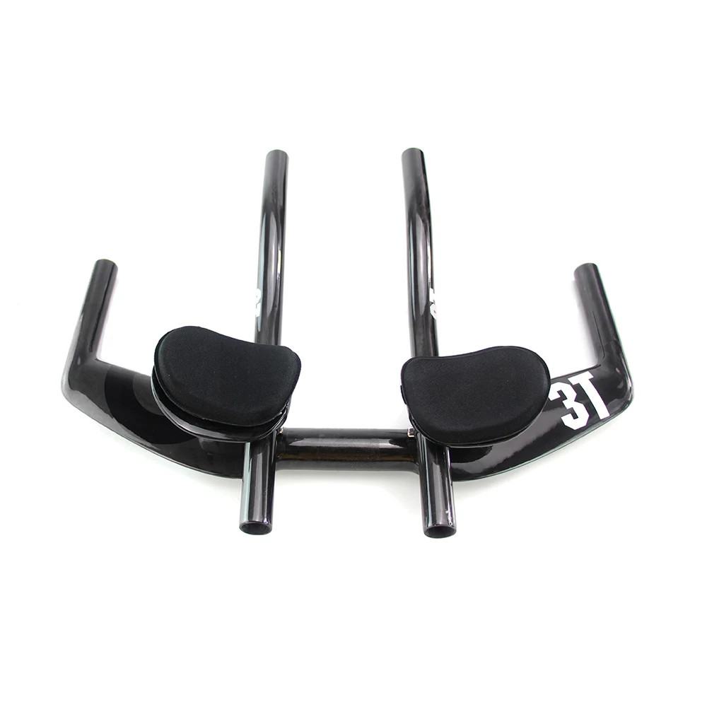 3T Carbon Time Trial Road Bike Handlebar TT Bar Rest Triathlon Handlebars Parts