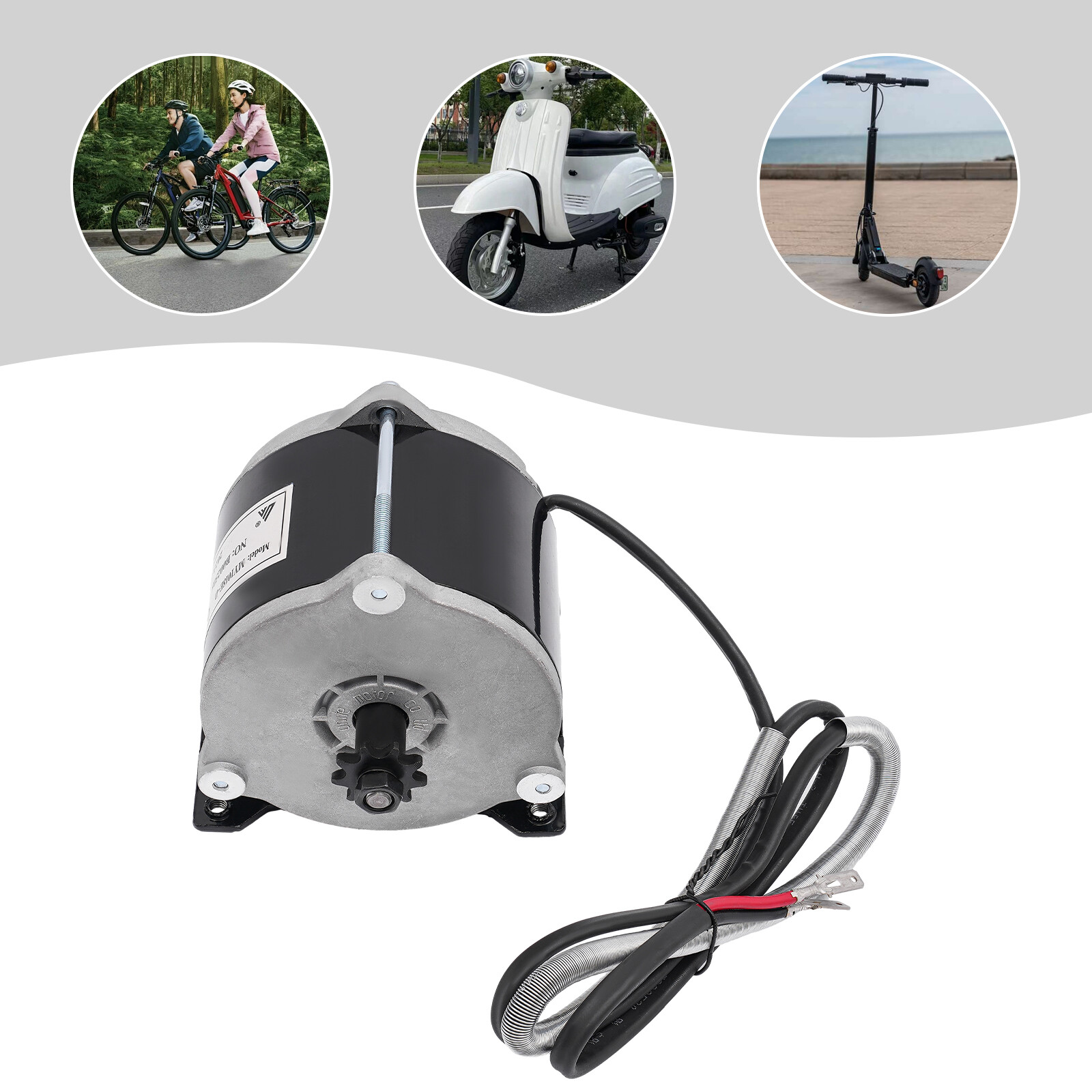 Gear Reduction Electric Motor,?Electric Bicycle Brushed Motor Reductor,?Brushed