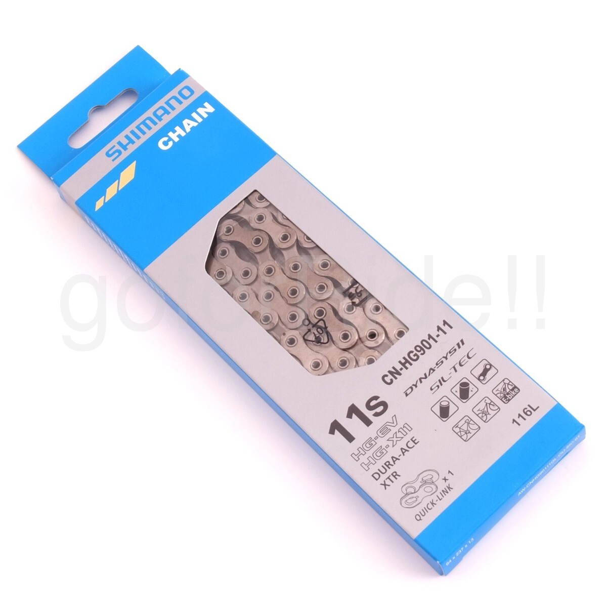 Shimano CN-HG901 11S 116L SIL-TEC Chain for Dura-Ace/XTR/E-Bike New