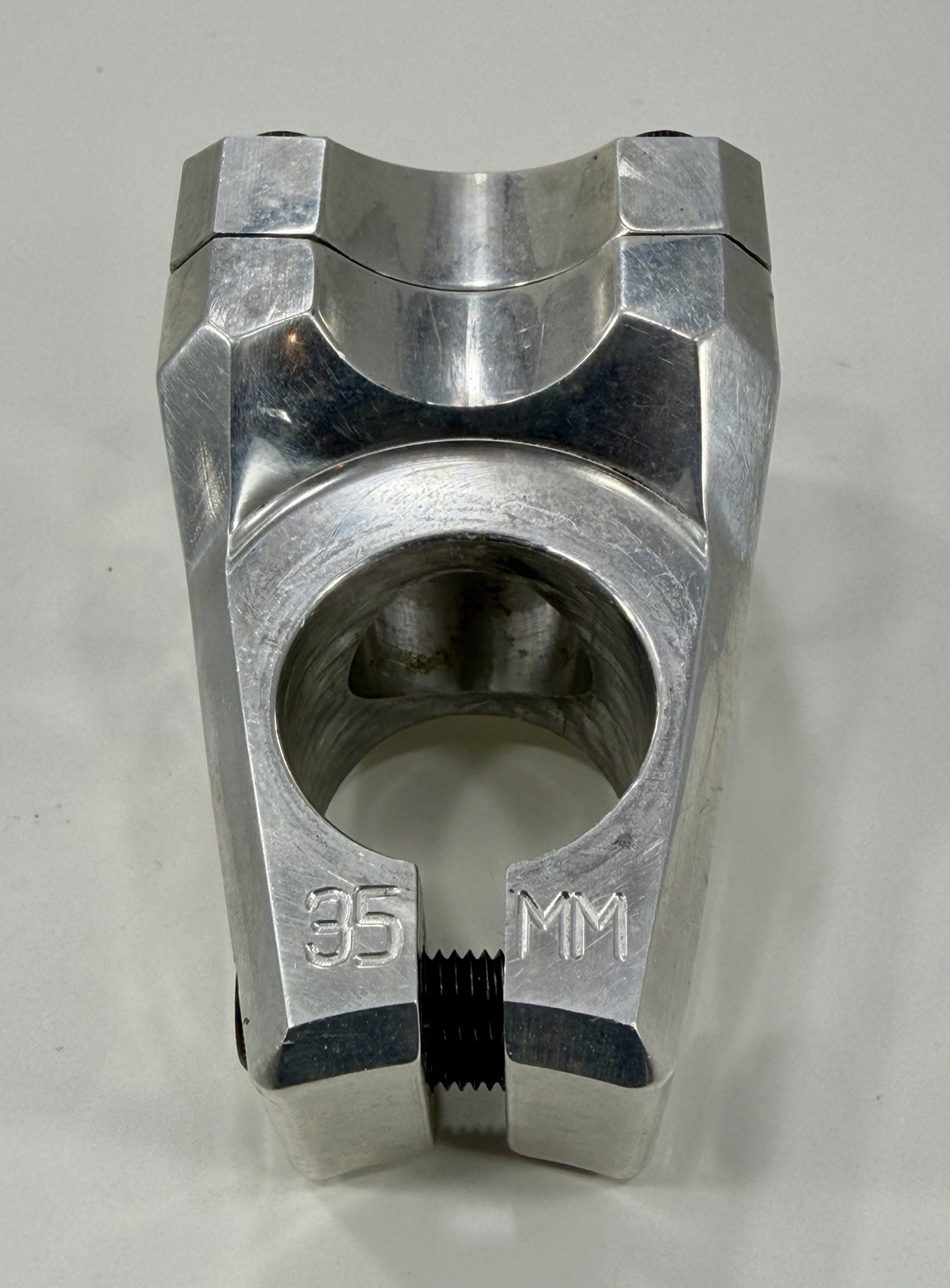 Profile Racing Micro Mini BMX Stem 1” Threadless 35mm Reach USA Made Polished