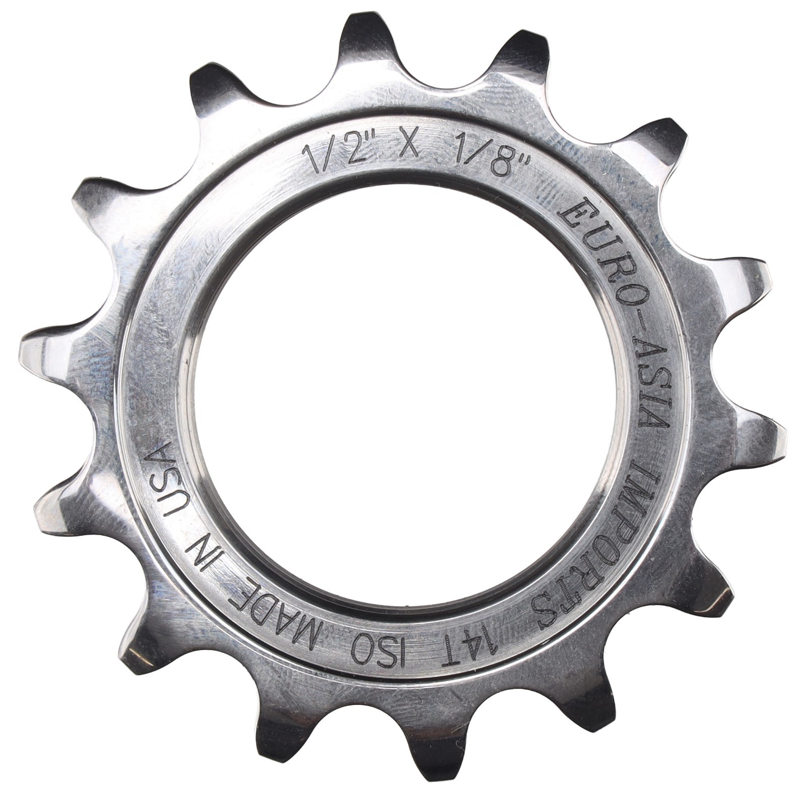 Euro-Asia Imports Track Bike Cogs Fixed Gear 1/2 x 1/8″ 13-17T Made in USA Race