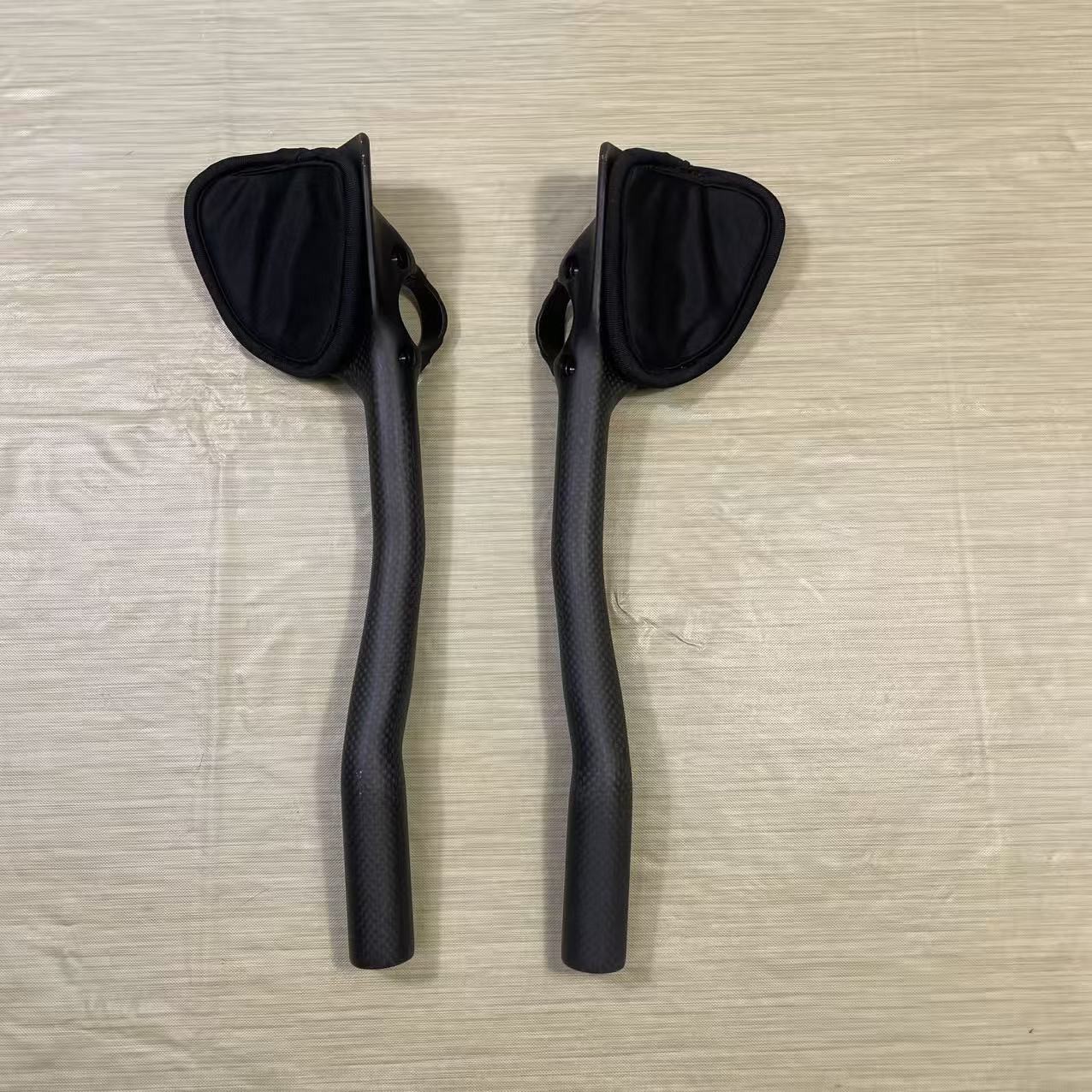 Carbon Fiber Aero Bars Triathlon TT Handlebar Road Bicycle Aero Handlebars 340mm