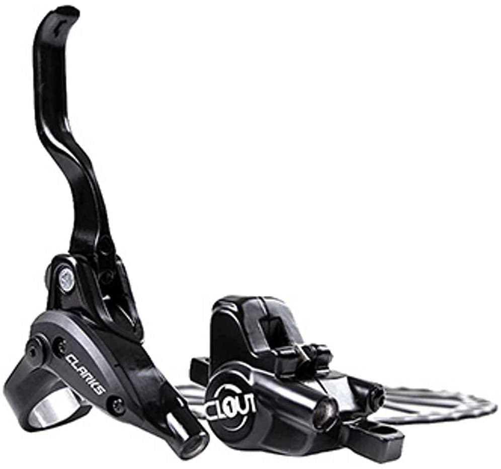 Clarks Clout-1 Hydraulic Disc Brake Pair Post/is Mount 180/160mm Mineral Oil