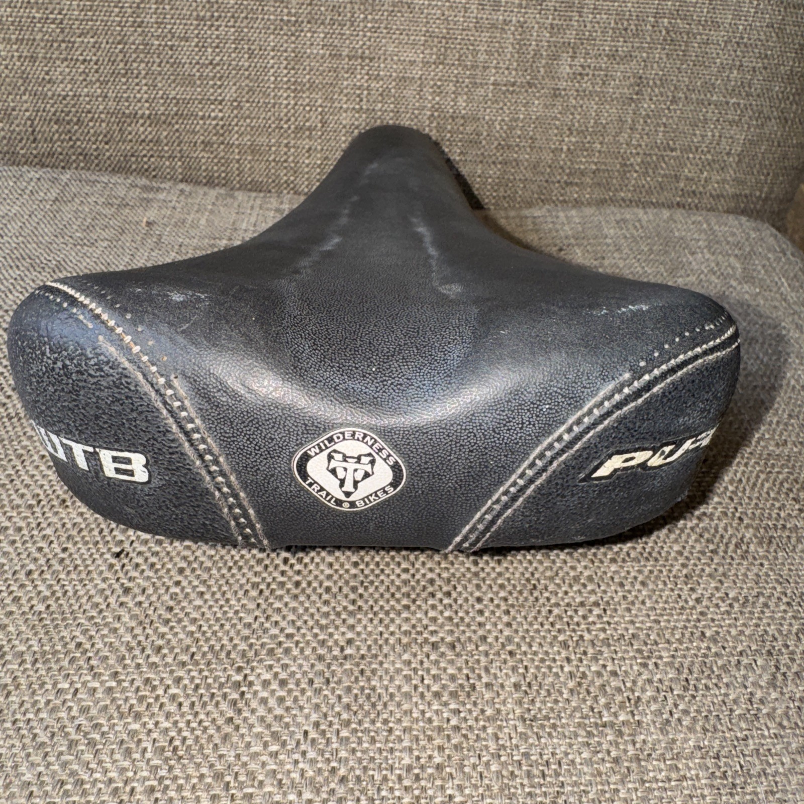 WTB Vintage Saddle Seat Black Wilderness Trail Bikes Cycling
