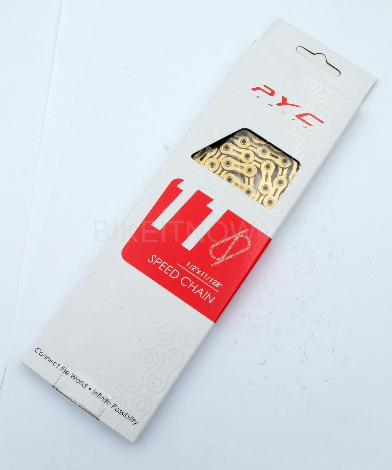 PYC 11 Speed Bike Chain 116L (Ti Gold) X11SL Compatible fit Shimano/Sram