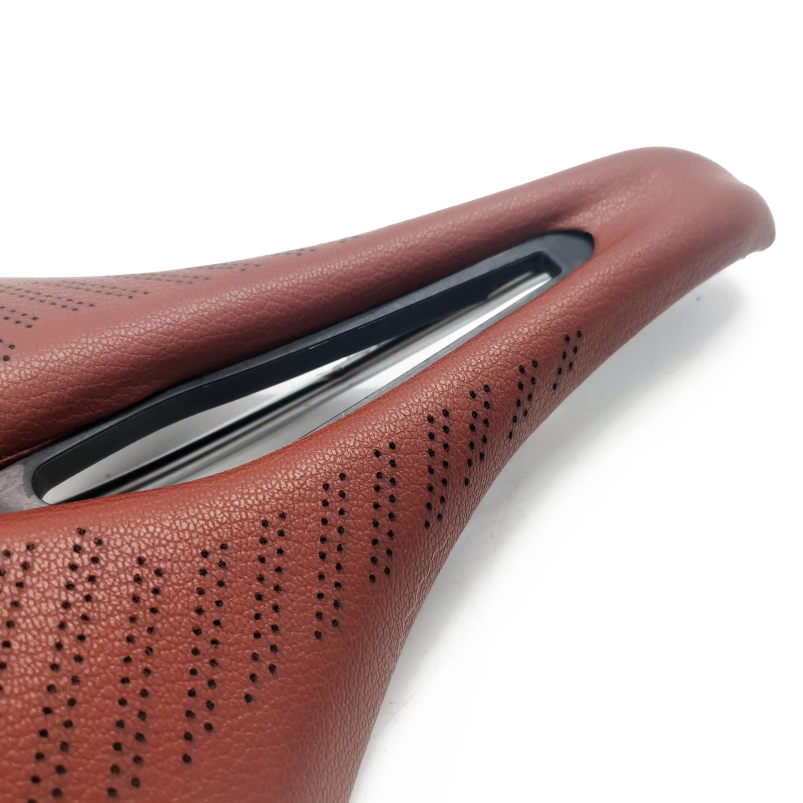 New Bicycle Seat MTB Road Bike Saddles PU Retro Brown Ultralight Breathable Comf