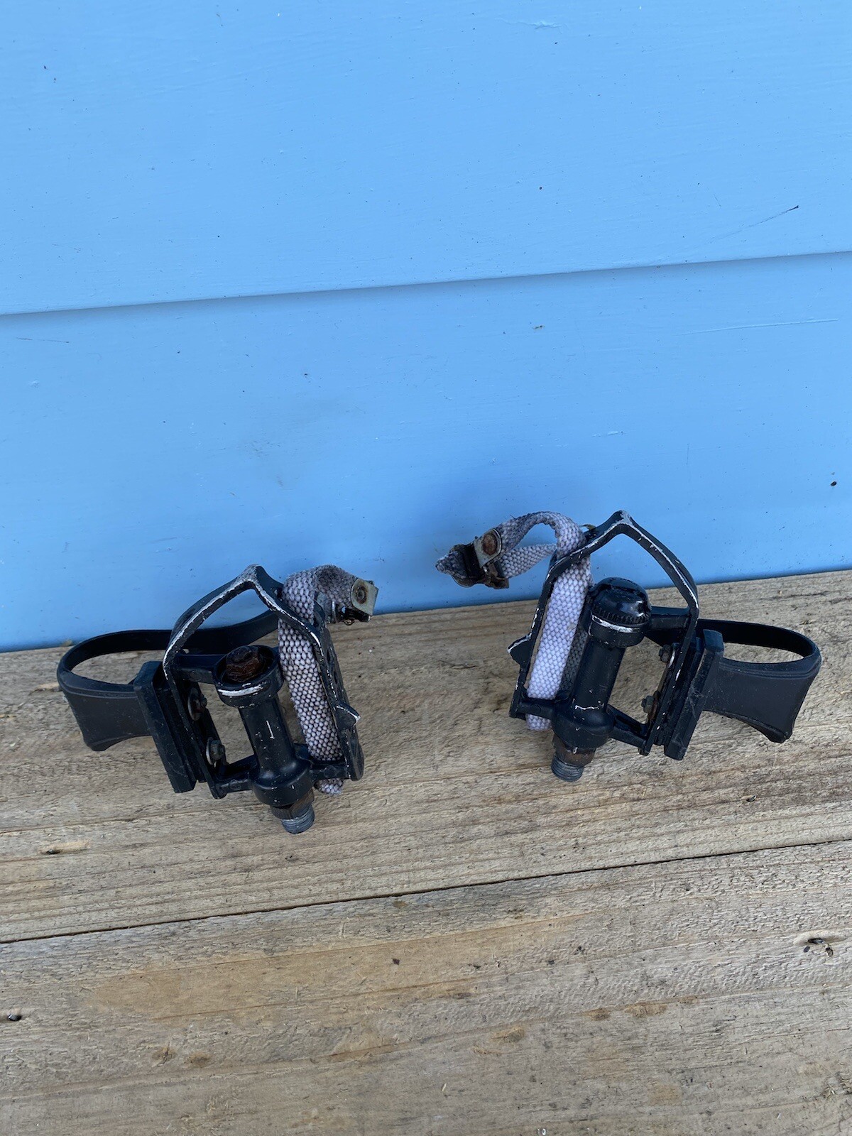 Painted Black MKS 9/16” Road Bike Touring Pedals-AR2- Japan