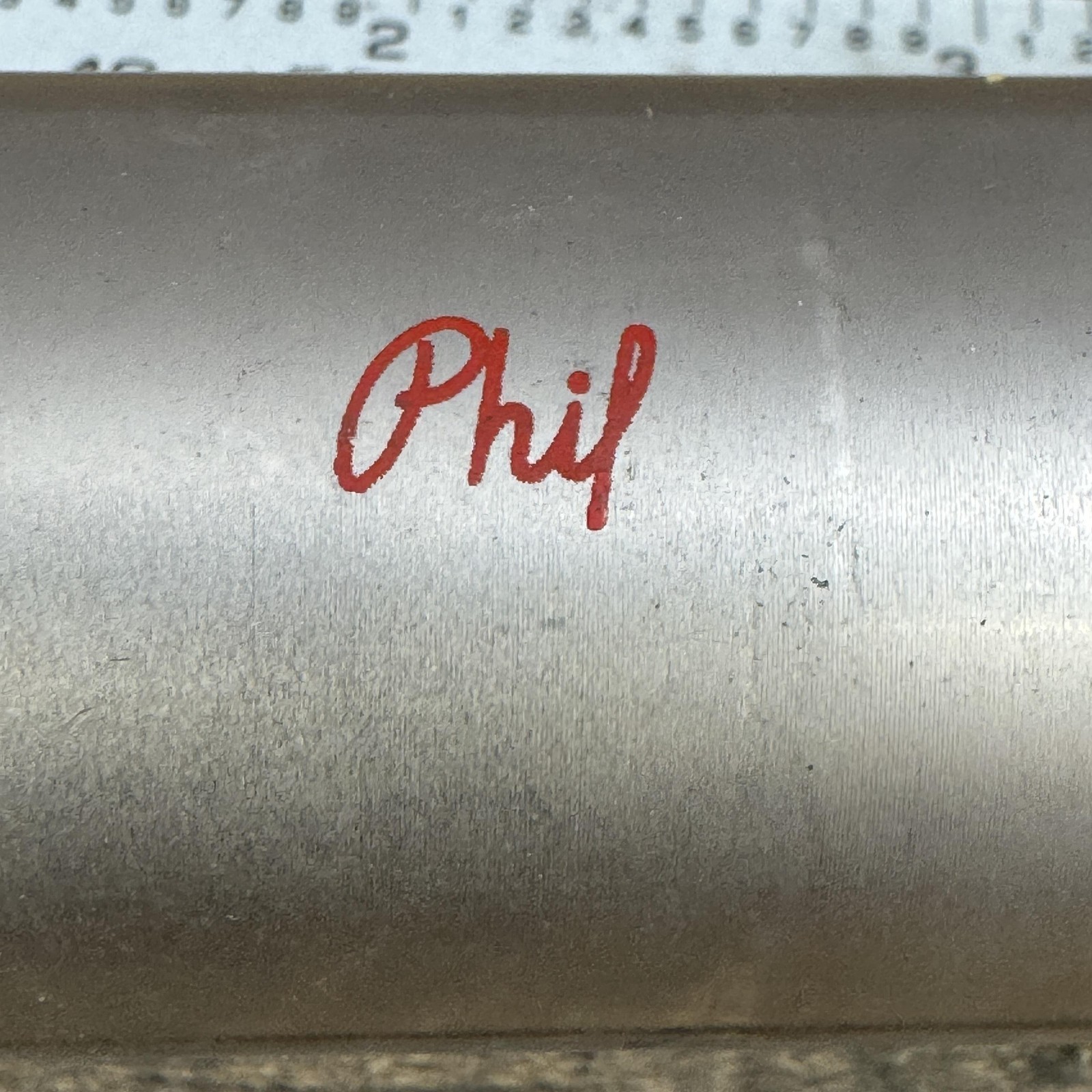 Vintage Phil Wood Bottom Bracket 112mm Spindle BSA English Steel Square Taper