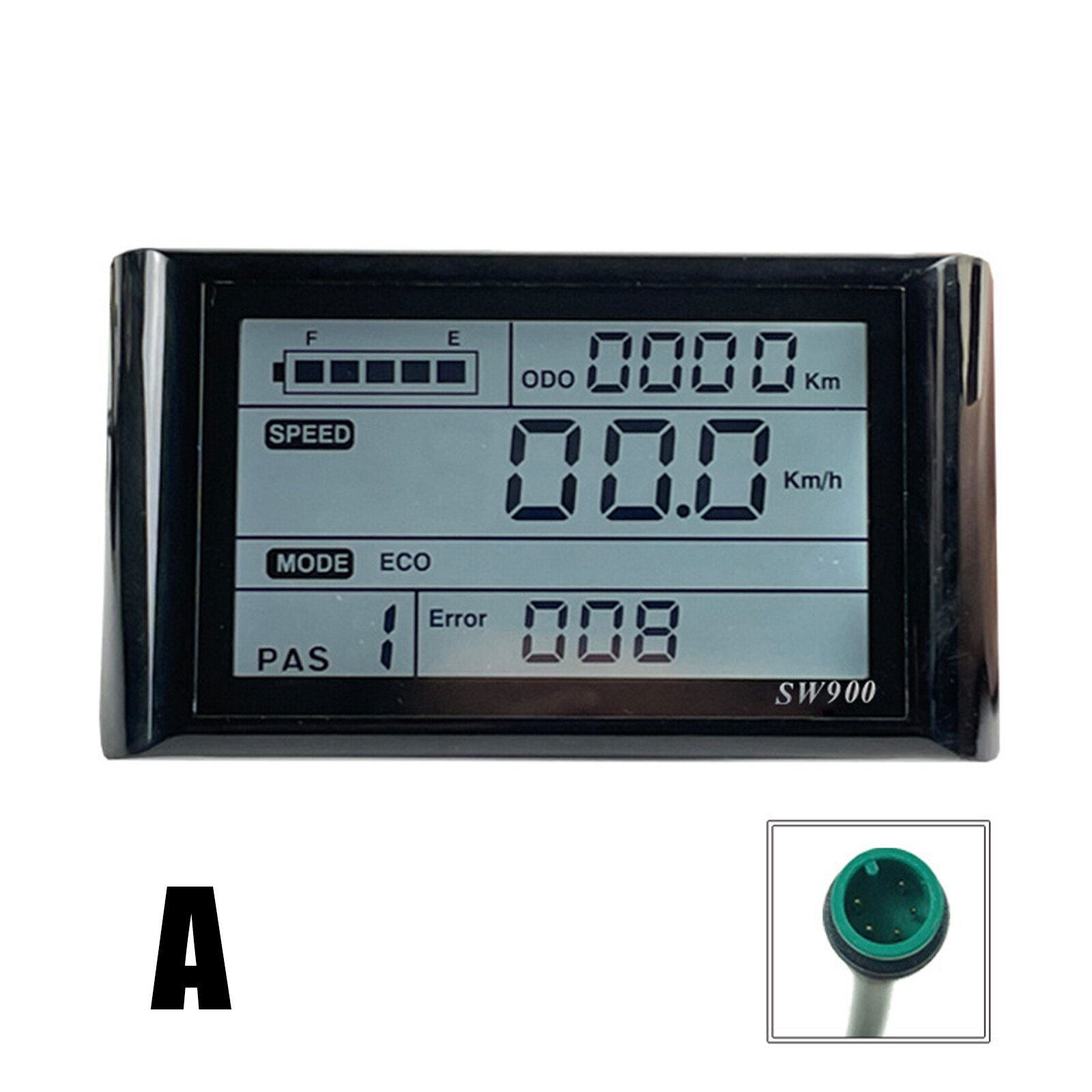 SW900 Electric Bicycle Display Meter Control Panel 24/36/48V LCD E-Bike Scooter