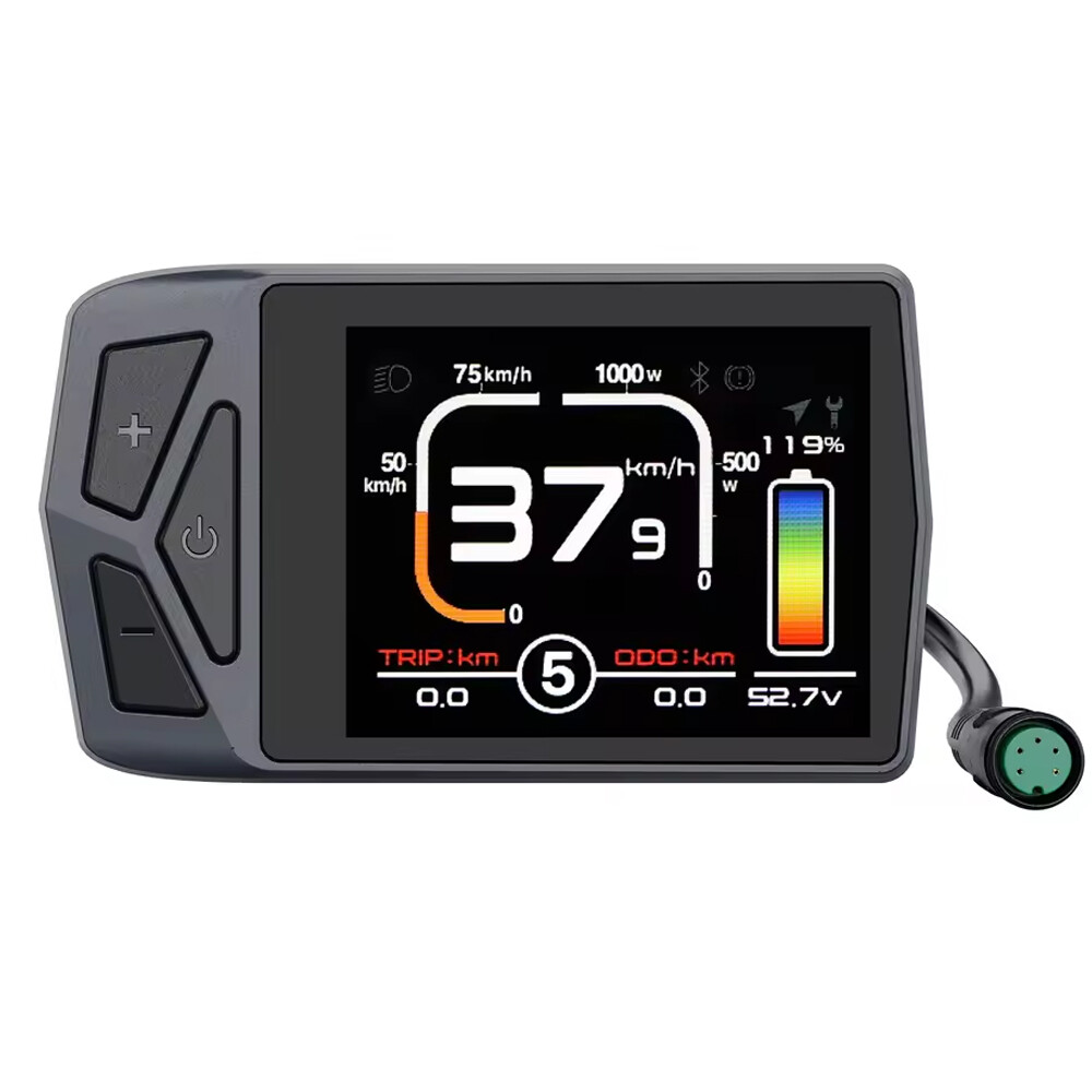 Electric Bike Display EKD01 Bluetooth Navigation For BAFANG Ebike Motor UART US