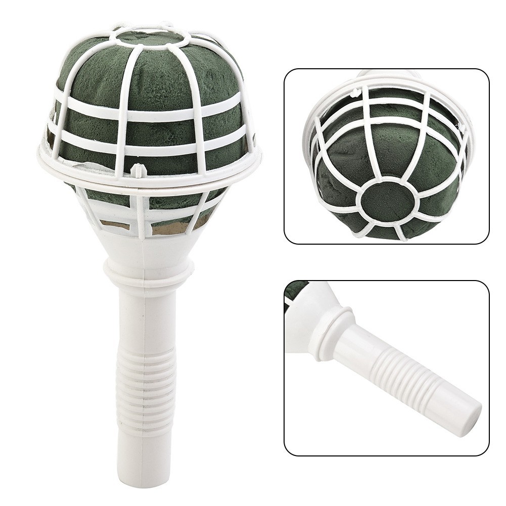 Foam Floral Holder Flower Holder 8cm Handle Accessories Foam High Quality