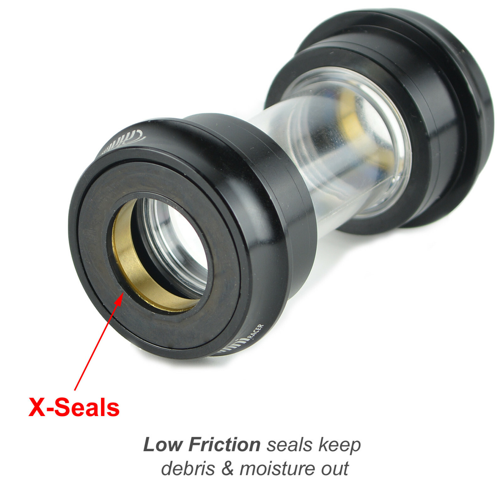 OMNI Racer BB30A TiN CERAMIC Bottom Bracket Fits Cannondale: Dura Ace, Ultegra