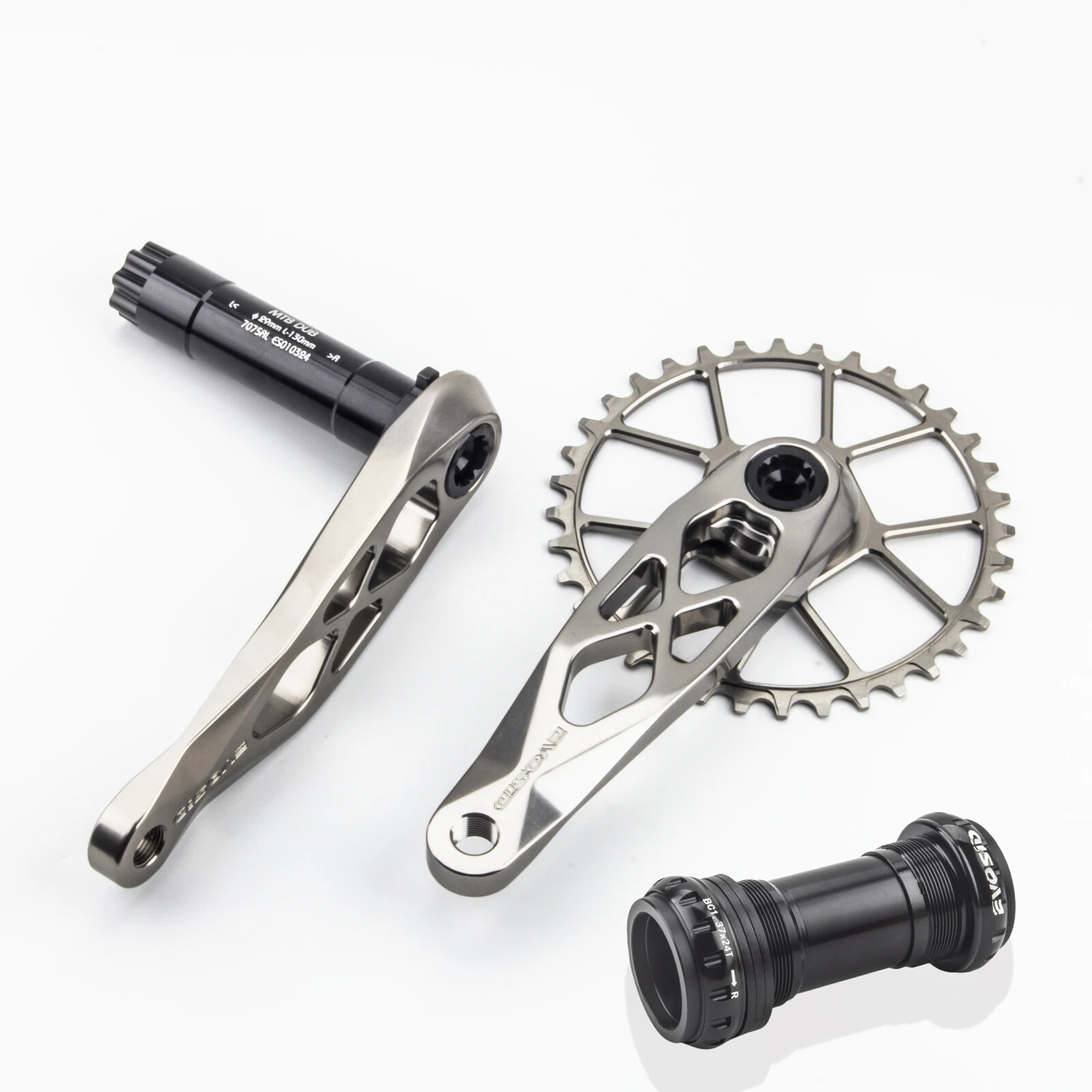 170mm 165mm MTB DH AM XC Trail Enduro Bicycle Crankset 34 36T 11S Chainring
