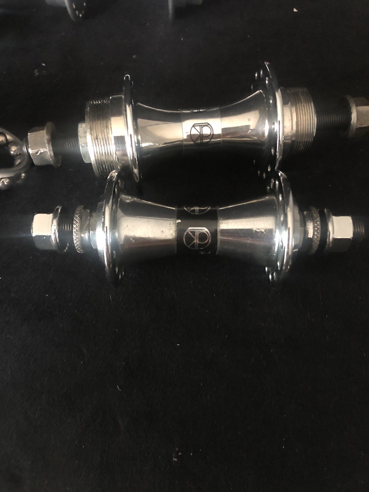 DK Hubs BMX Vintage 80s 36H Low Flange Front And Rear Sealed freestyle