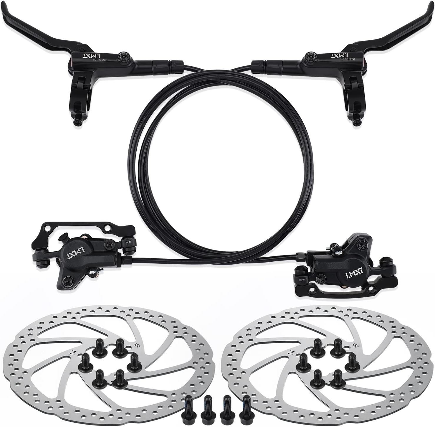 Left Front & Right Rear Brake Kit for Mountain Bike