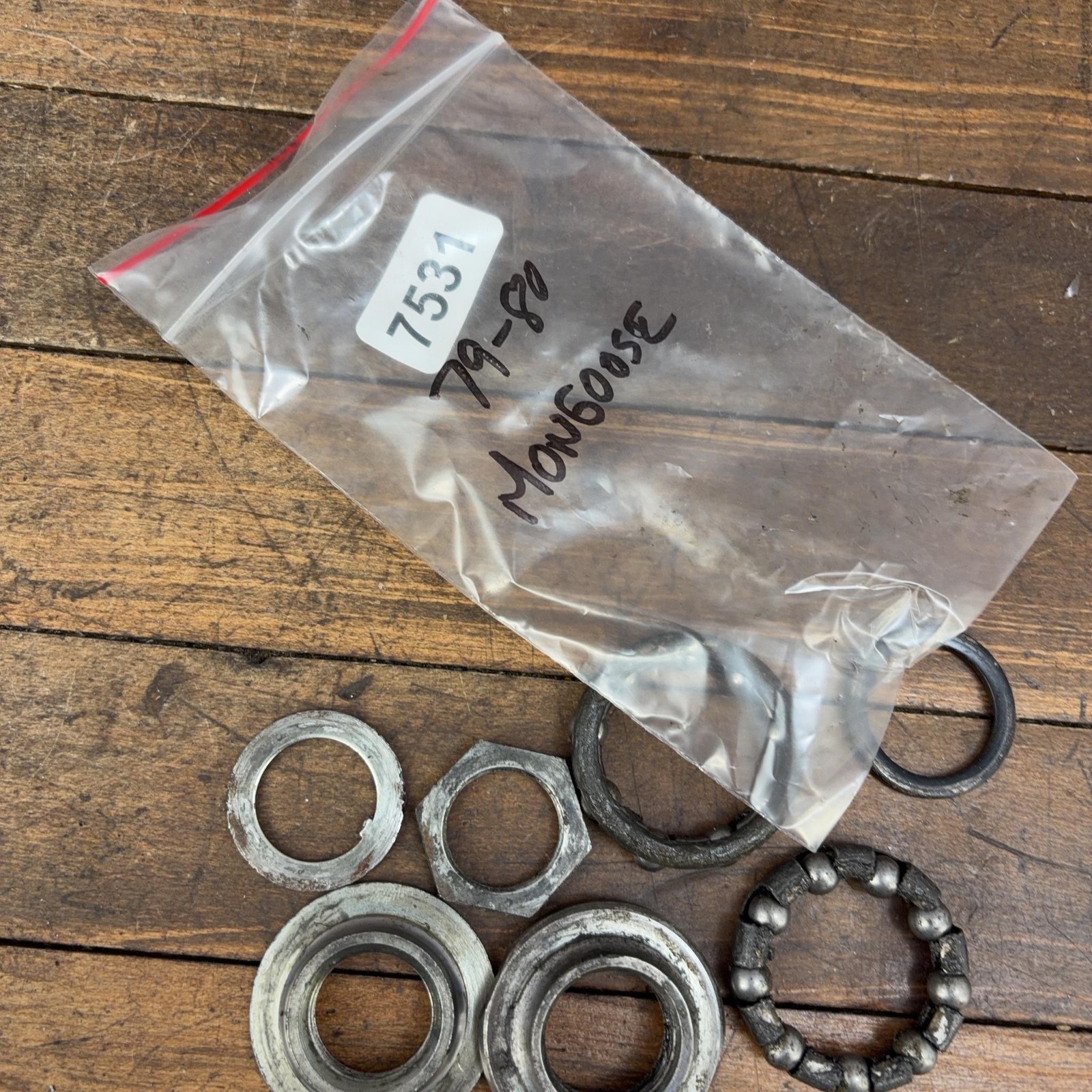 Vintage Tange Seiki BMX Bottom Bracket Parts 1979 FIts Old School Mongoose