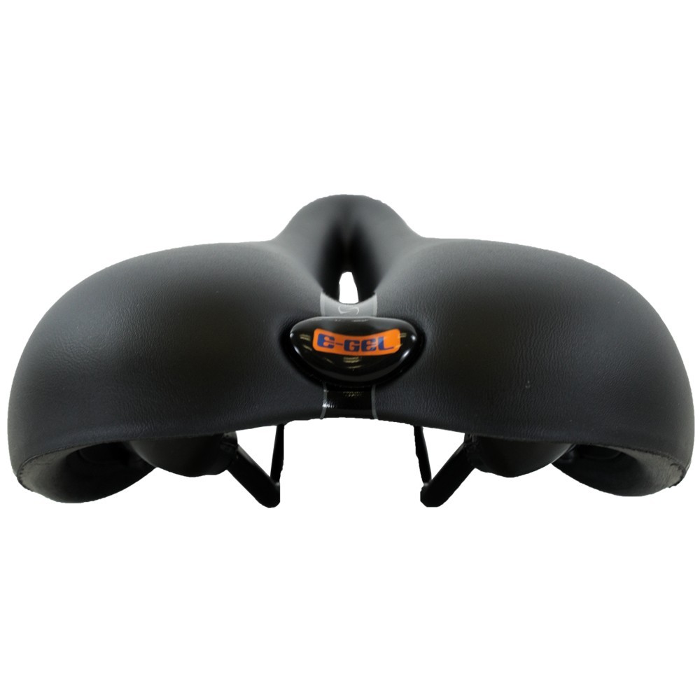 Serfas EG-DDMCT E-Gel Dual Density Mens Cut-Out Saddle – 10″ x 6.8″