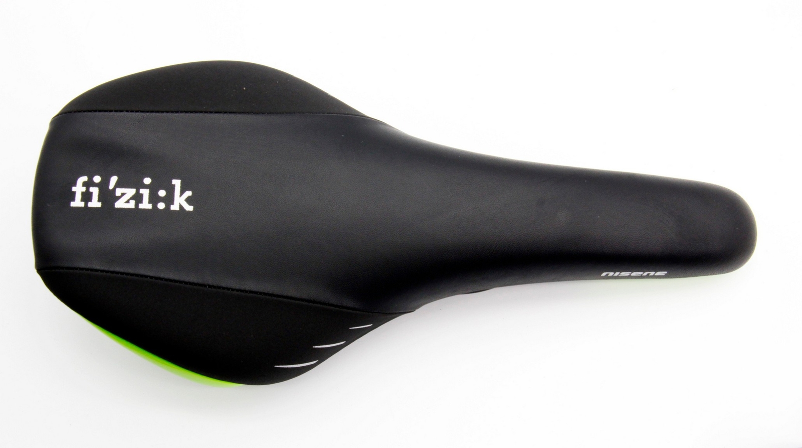 Fizik Nisene Road Mountain eBike MTB Cycle Bike Saddle Black Seat w/Yellow shell