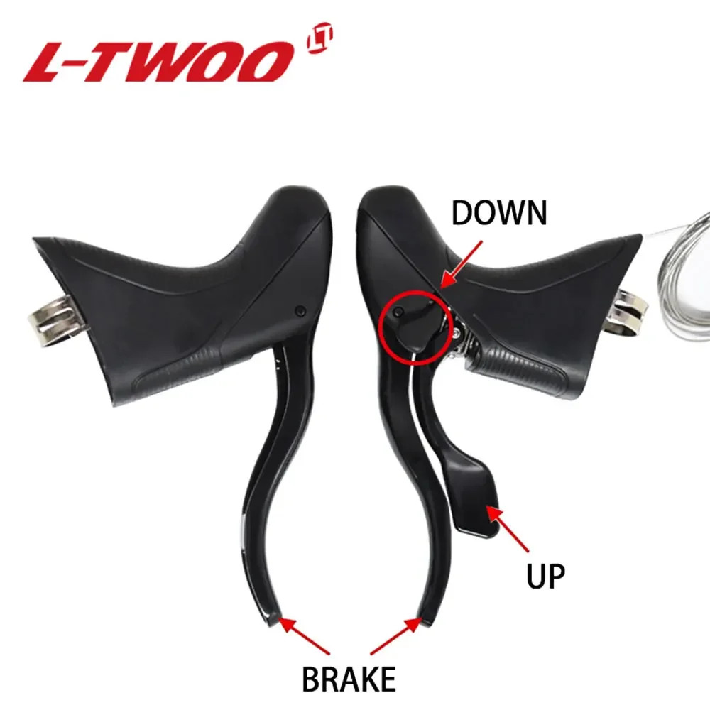 LTWOO RX 2X12 Speed Hydraulic Road Bike Groupset Bicycle Shifters Components US