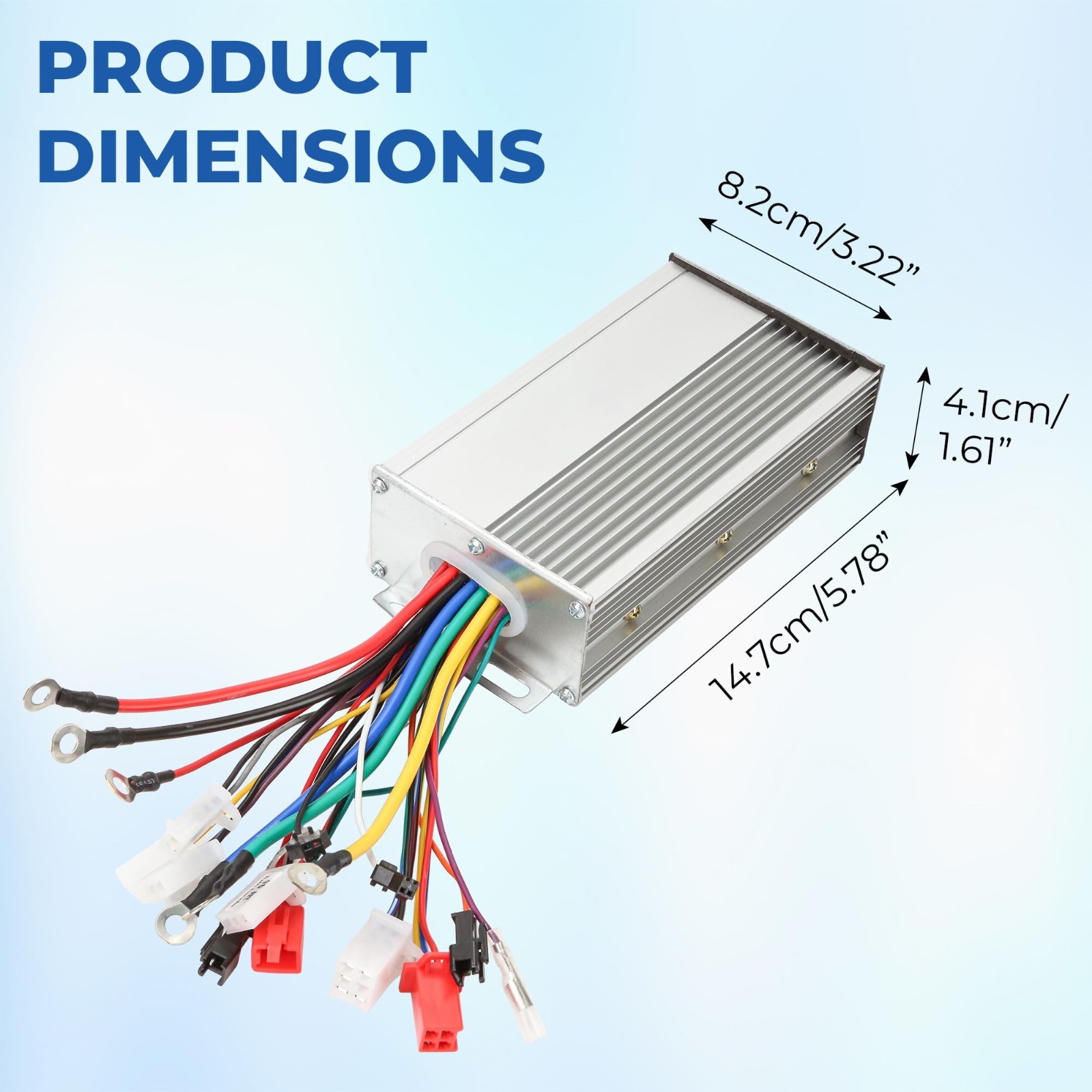 Universal Dual Mode 12-Tube Brushless Motor Speed Controller 48V 60V 72V 1000W 1