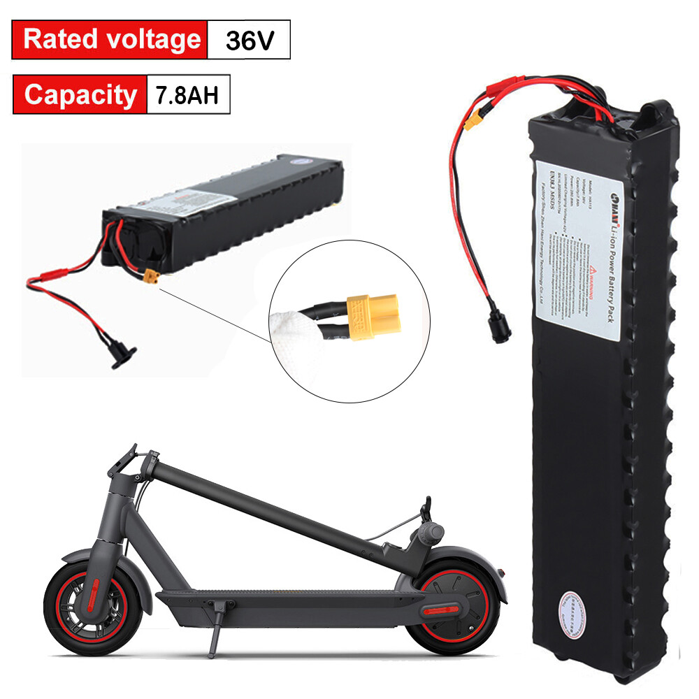 10S3P 36V Lithium Battery Replacement 7.8AH E Bike Battery for Electric Scooter