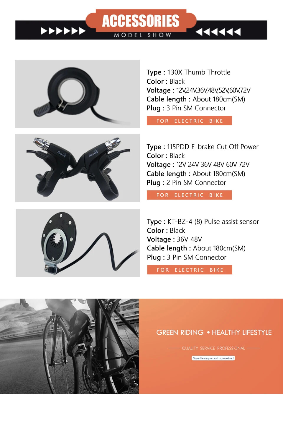 36V 48V 500W 1000W 1500W Gear Front Rear Hub Motor Wheel Ebike Conversion Kit
