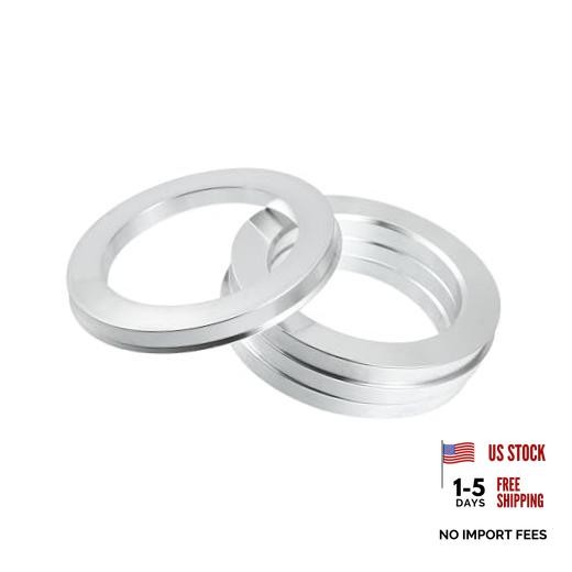 4pcs OD 106mm to ID 77.8mm Aluminium Alloy Car Hub Centric Rings Wheel Bore