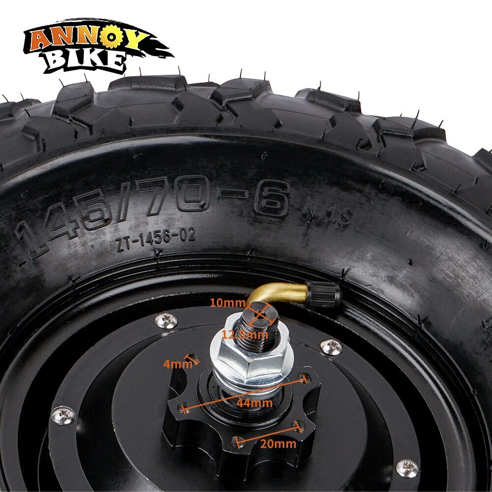 14.5 inch Gear Hub Motor Wheel High Torque 40 N.M Electric Wheelbarrow Cart