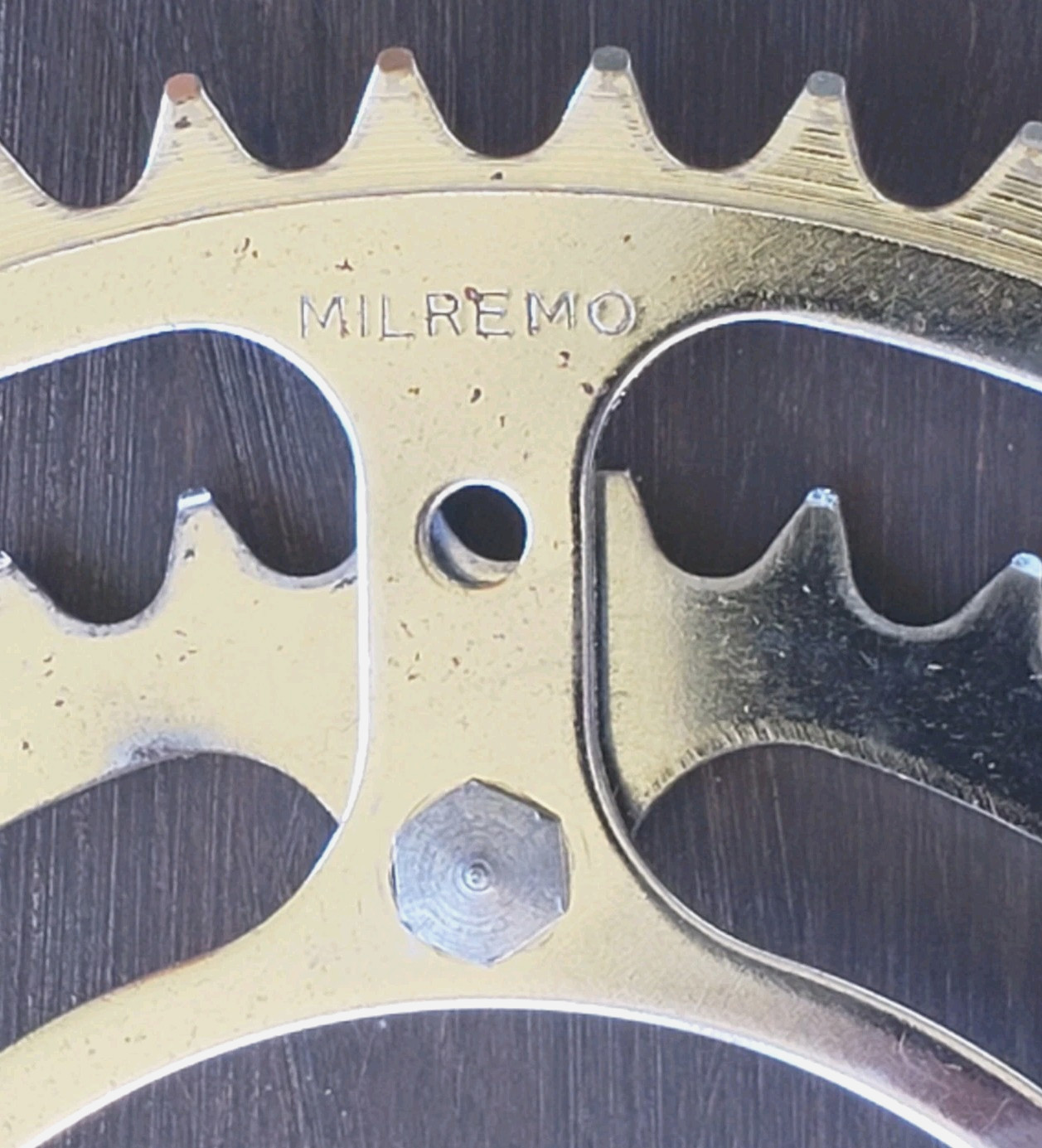 VINTAGE 1950s-1960s MILREMO STRONGLIGHT 116 BCD 52-40 DOUBLE CHAINRINGS VGC!!!