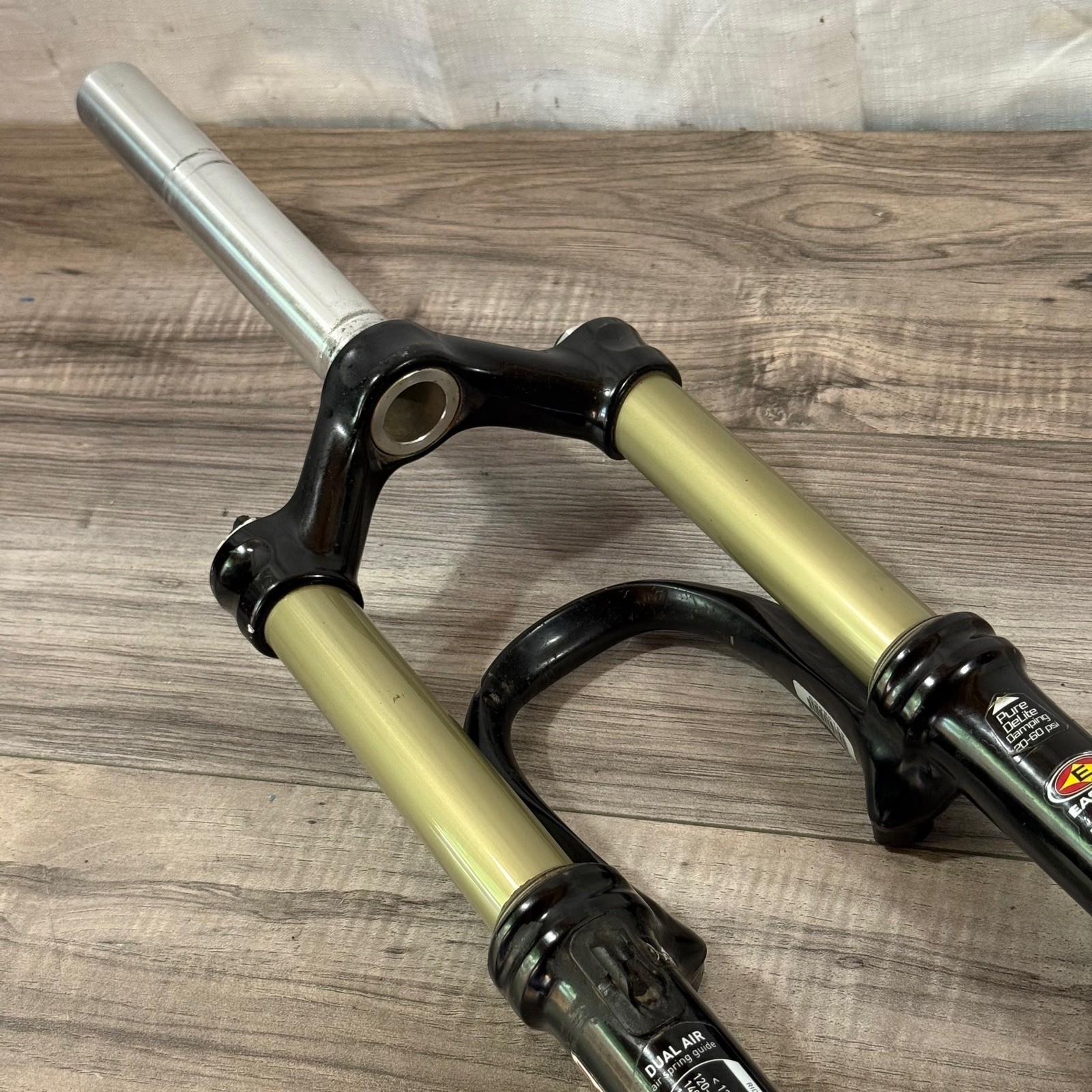 Rock Shox SID Race Dual Air 26 Black 1 1/8 Threadless 188mm V-Brake Disc