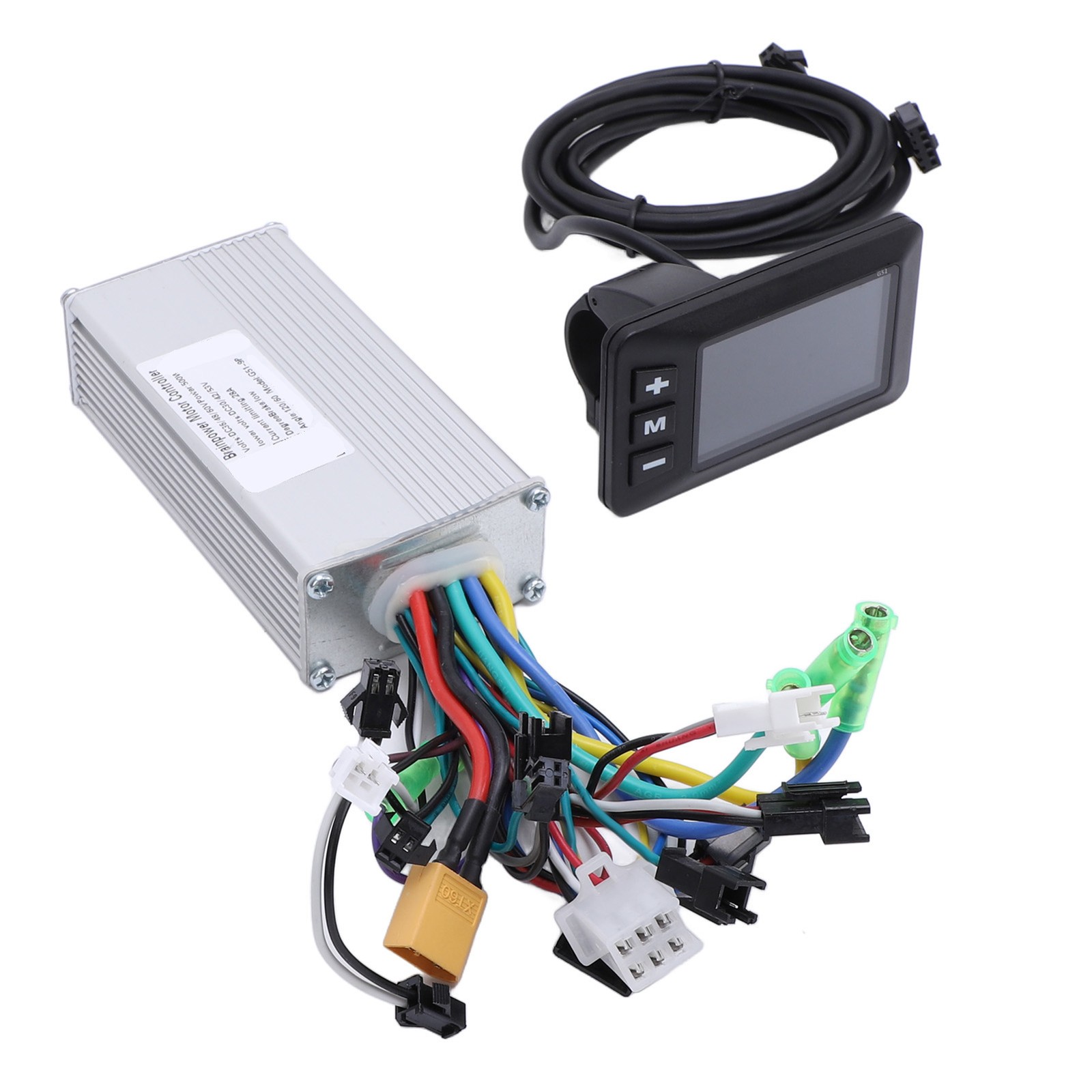 36V 48V 60V 500W 28A Sine Wave 3 Mode 5530 Brushless Controller G51 LCD Dis CDJK
